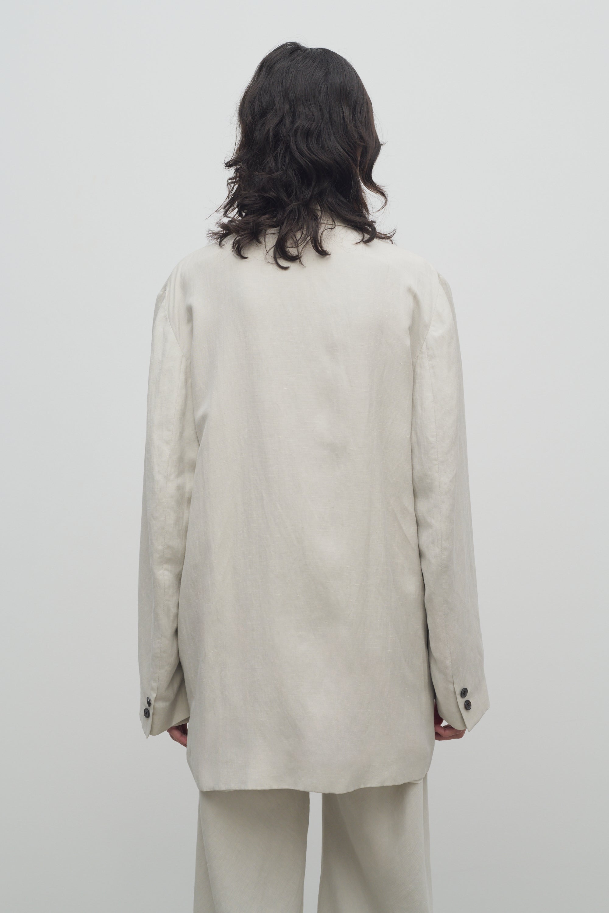 Nat Jacket in Silk and Linen - 5