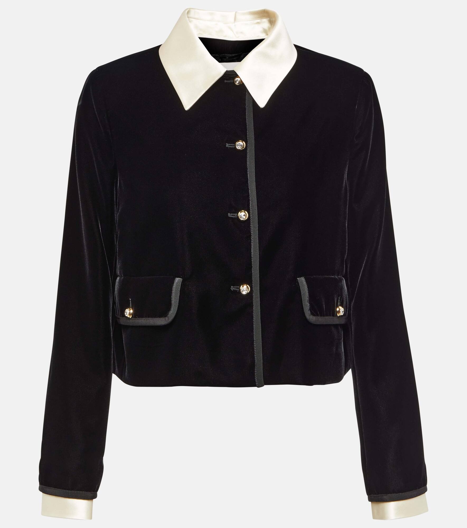 Velvet jacket - 1