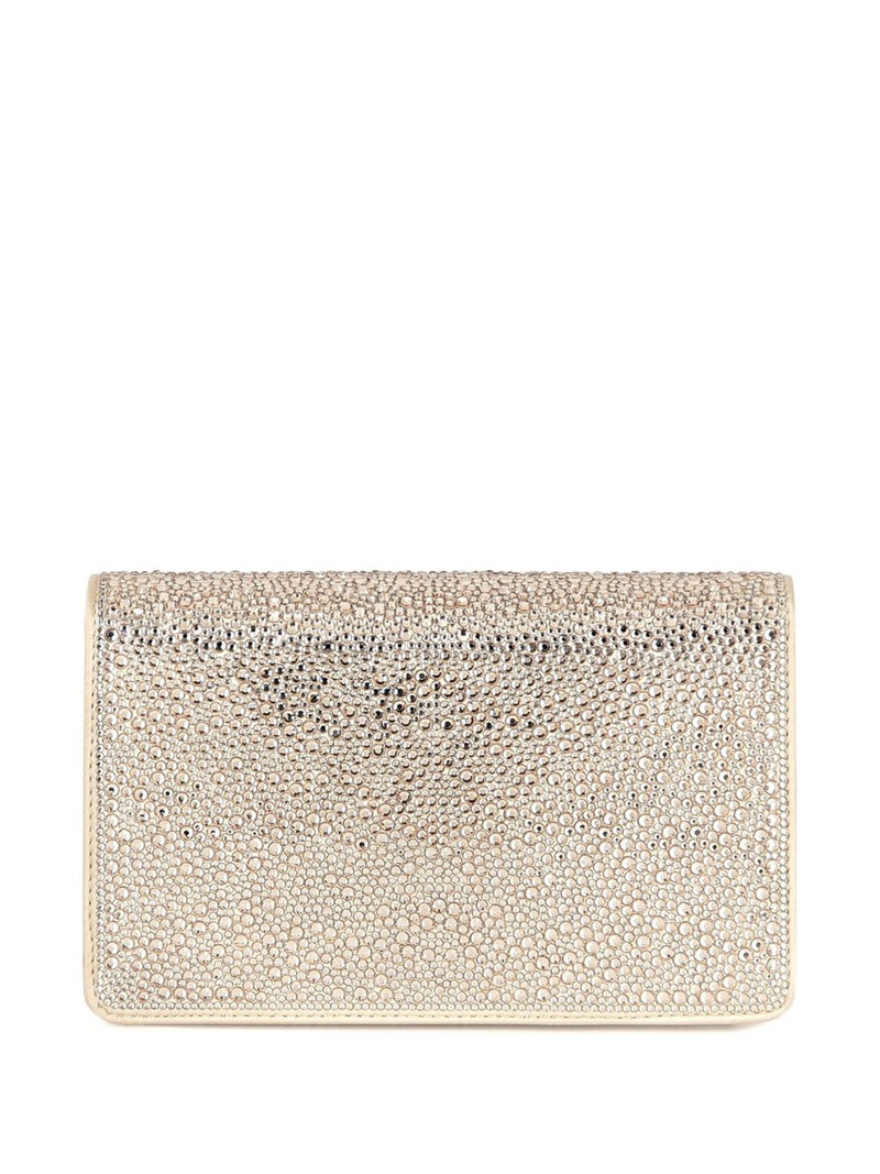 PHILIPP PLEIN rhinestone hexagon bag outlook