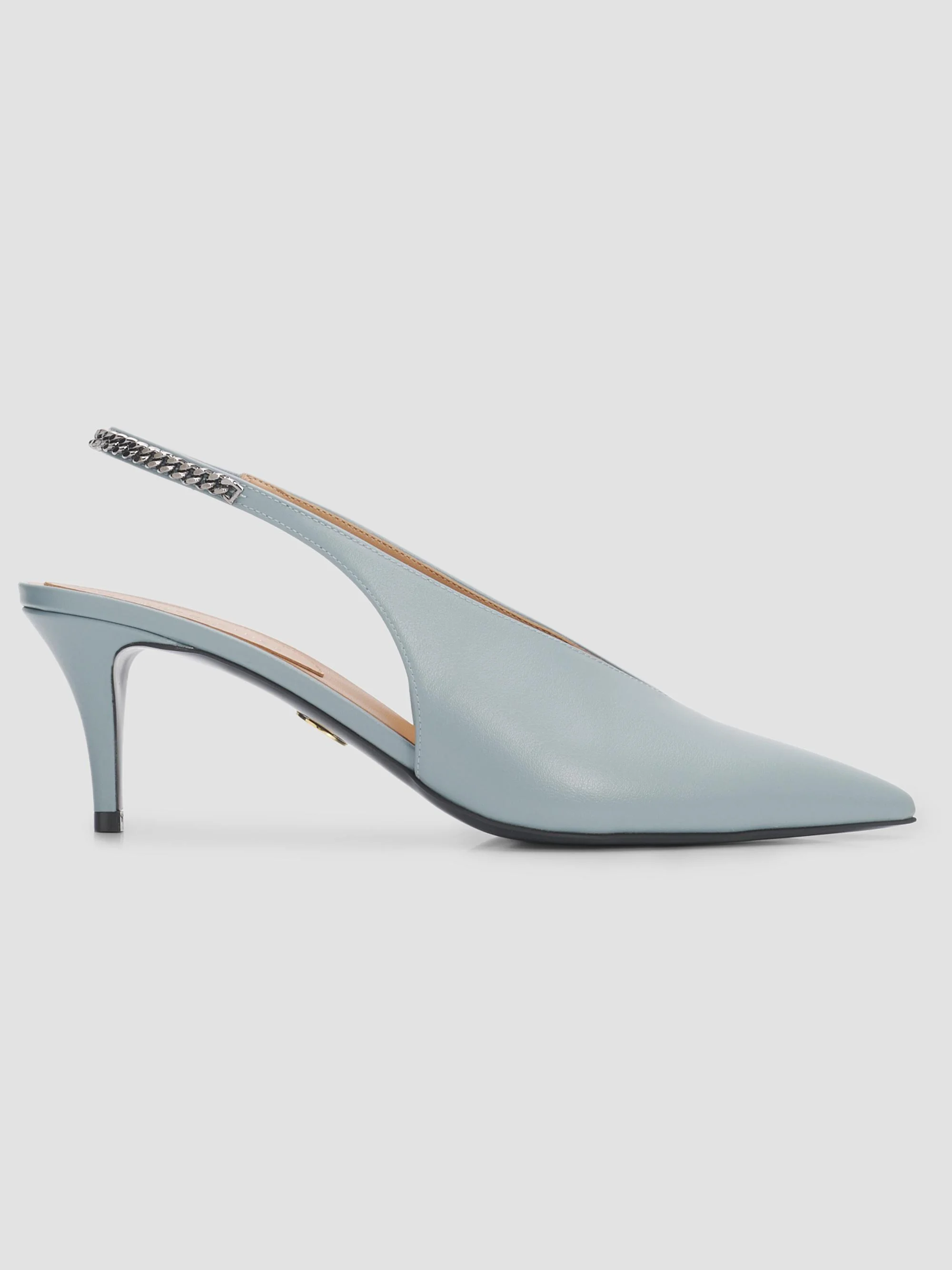 Women's Falabella 65MM Slingback Pumps - Ice Blue - 1