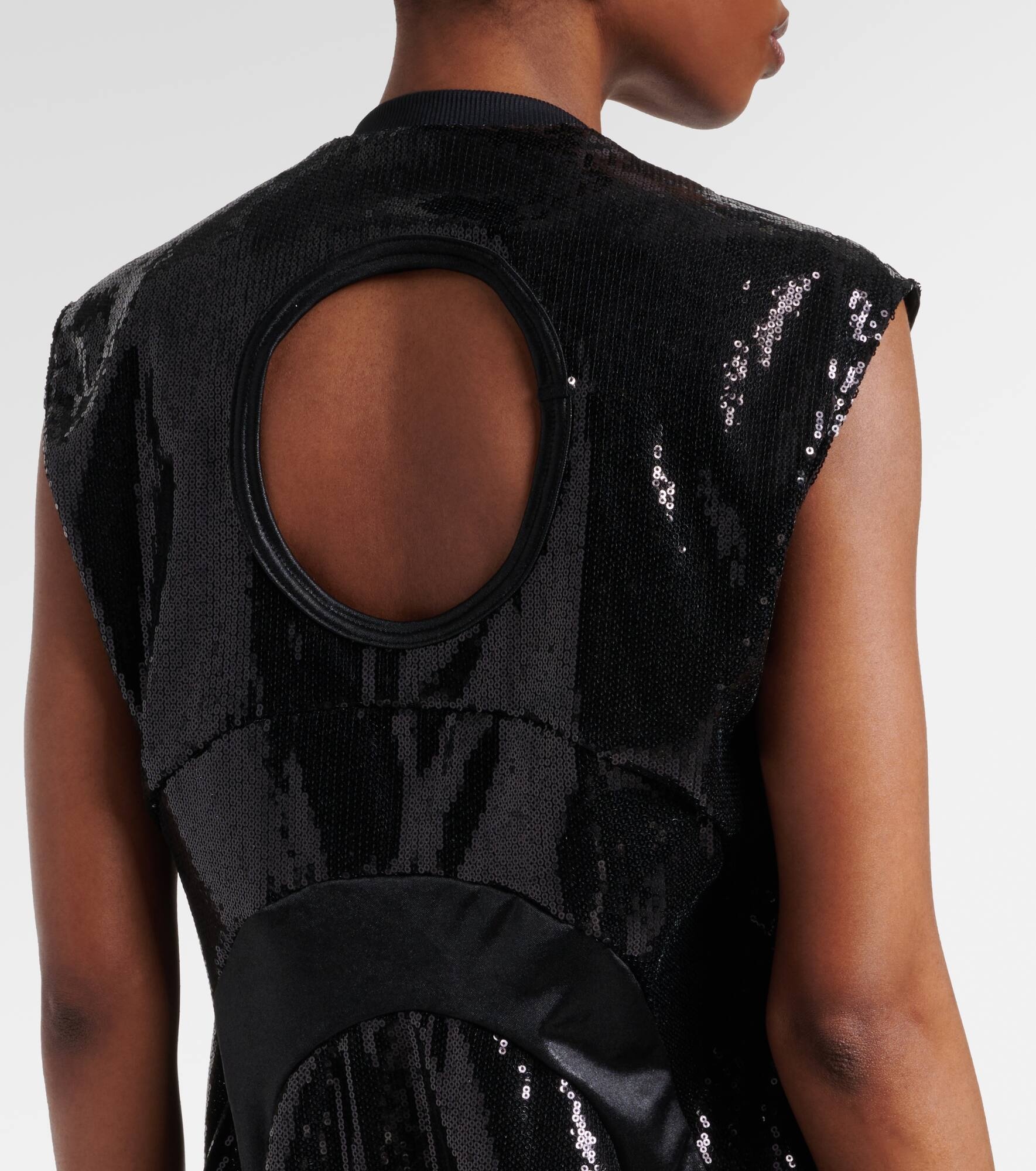 Sequined midi dress - 6