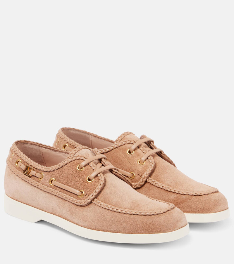 Palm Avenue suede boat shoes - 1