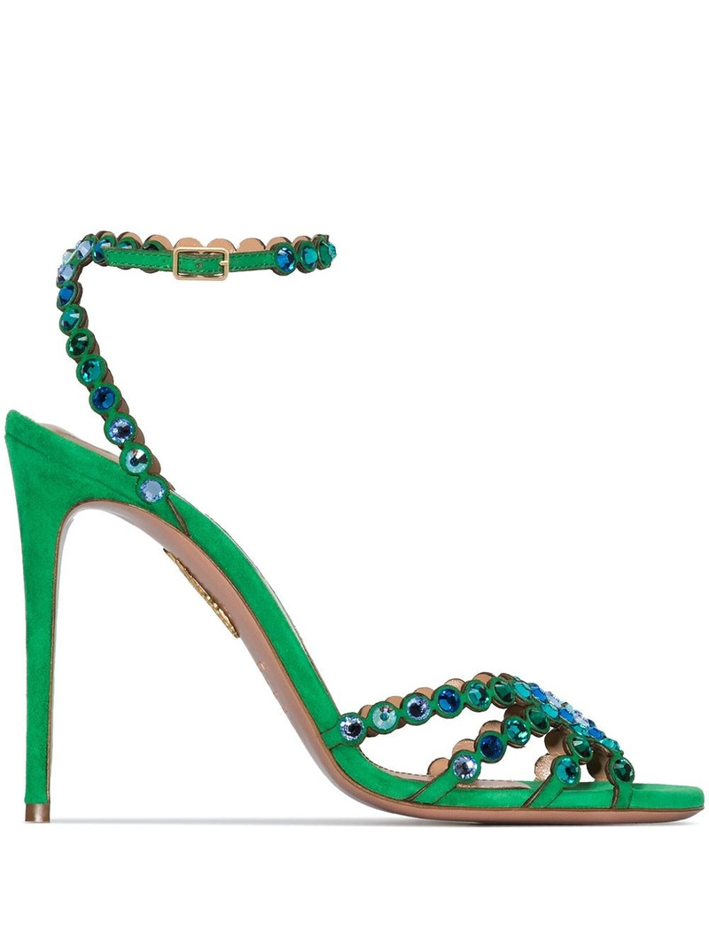 Tequila 105mm suede sandals 1