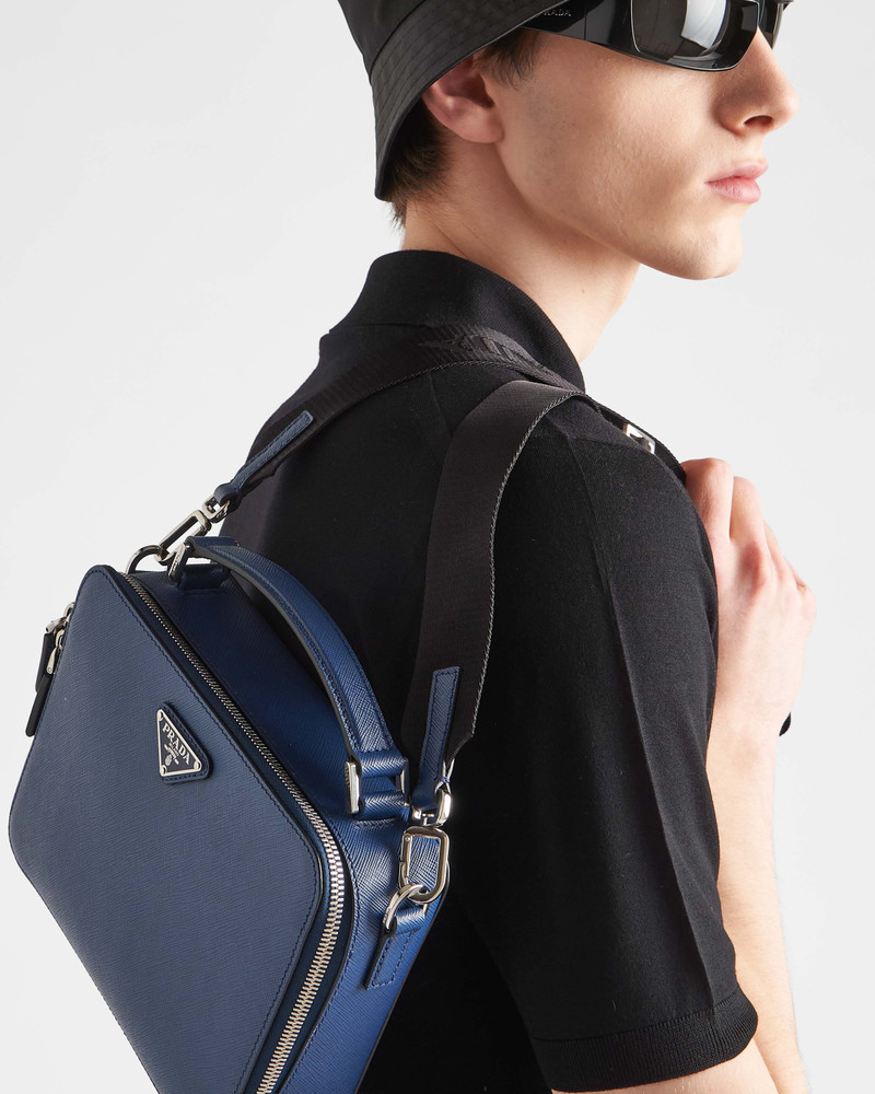 Prada Medium Prada Brique Saffiano leather bag outlook