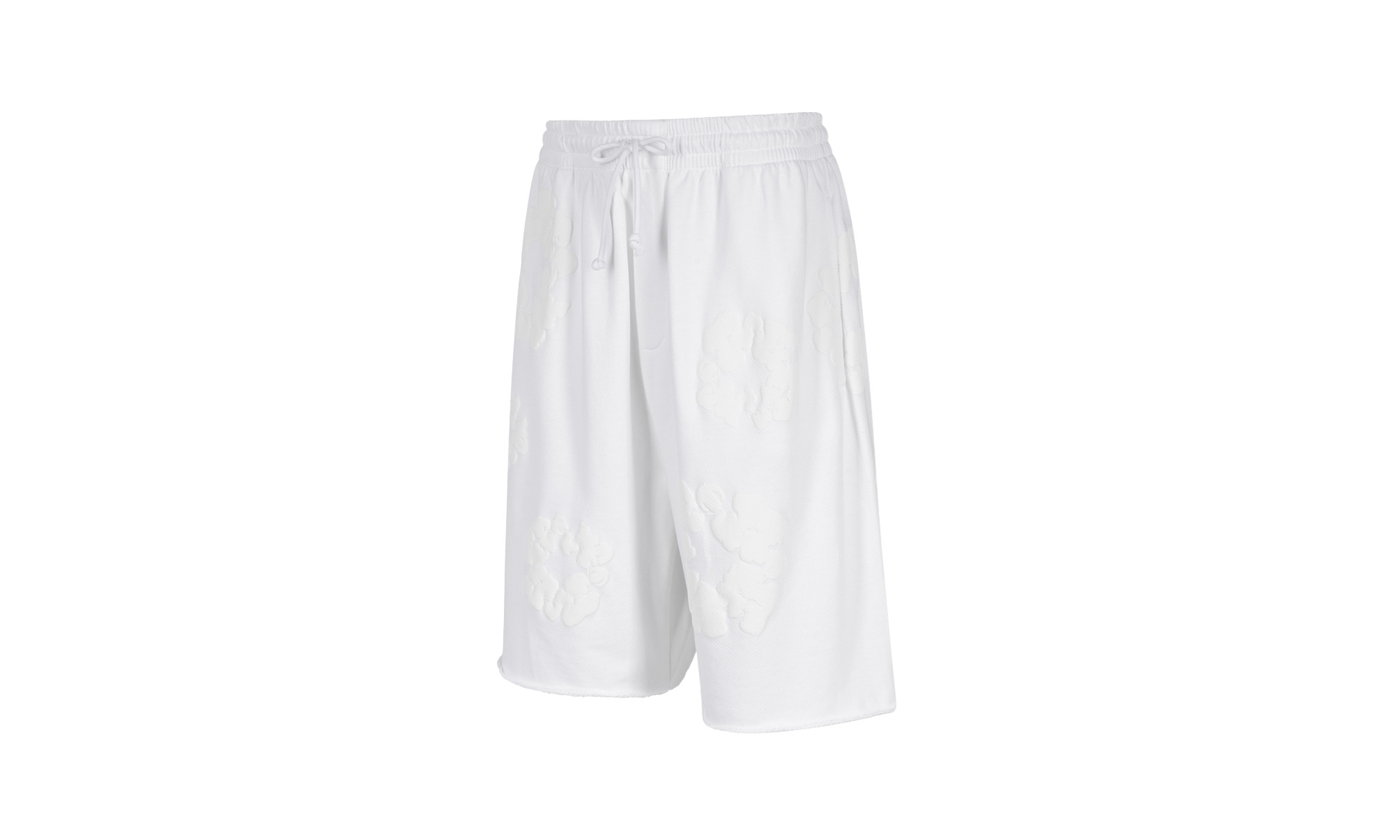Mono Cotton Wreath Shorts "White" - 2