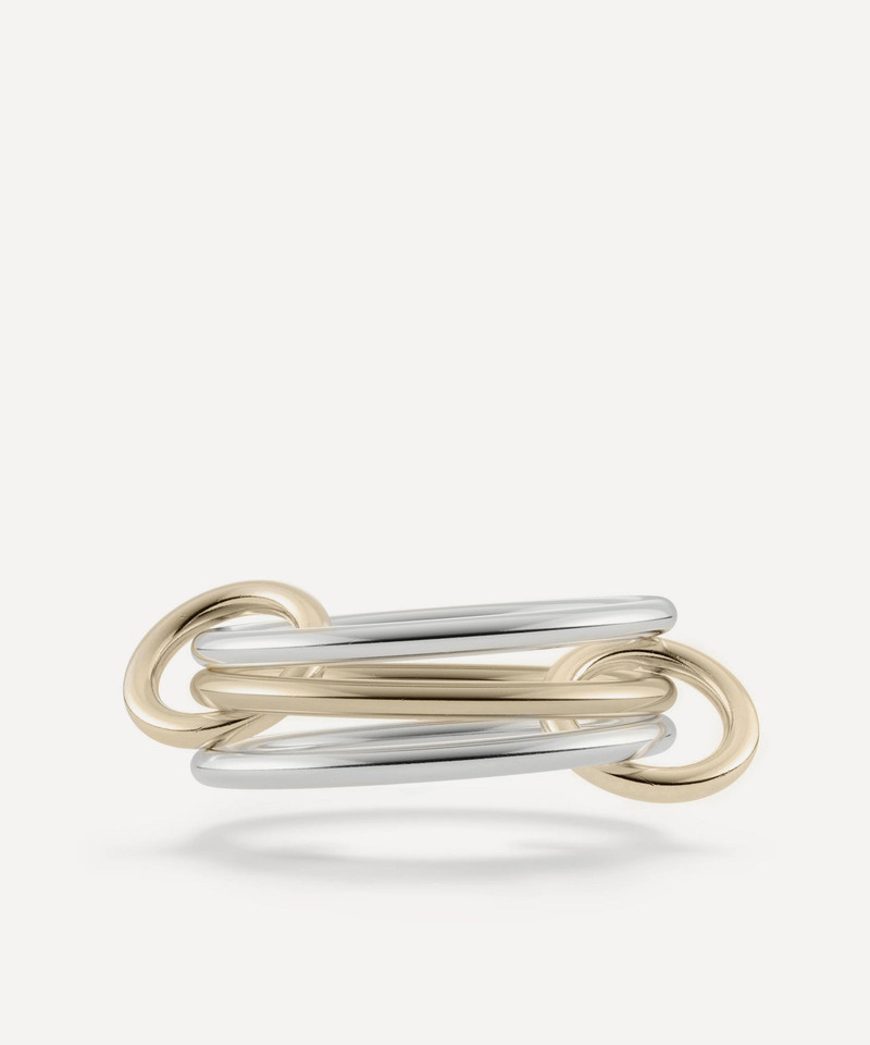 Mixed Metal Solarium Ring - 1