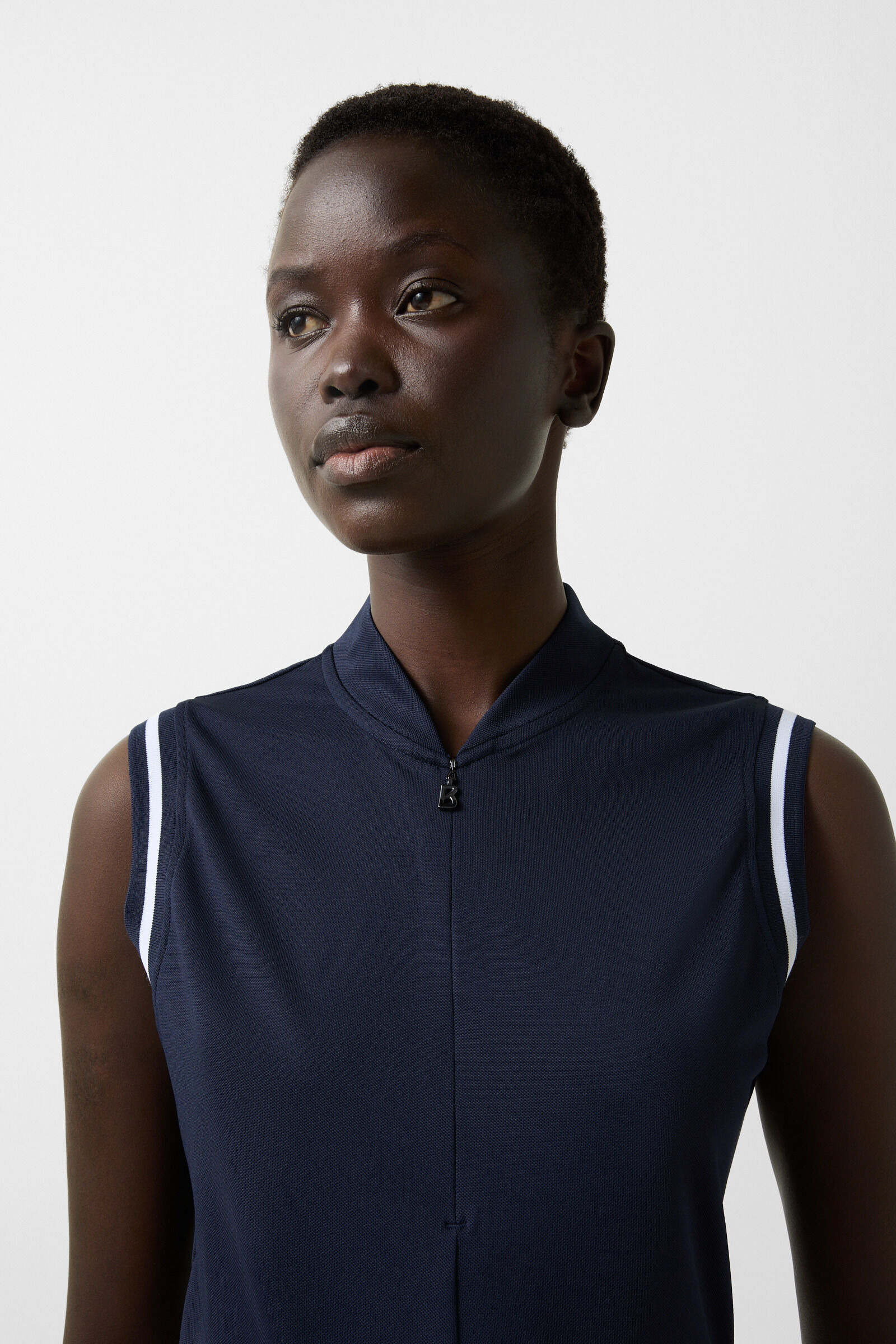 Evi Functional top in Navy blue - 5