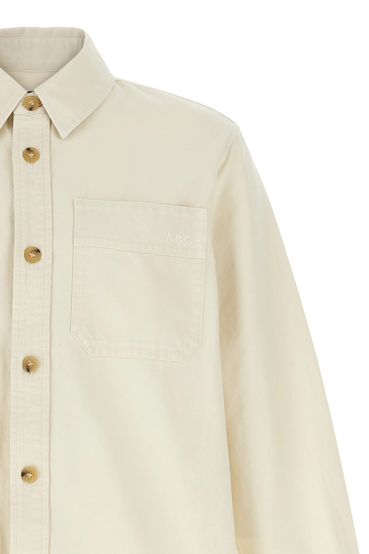 Logo embroidery shirt - 3