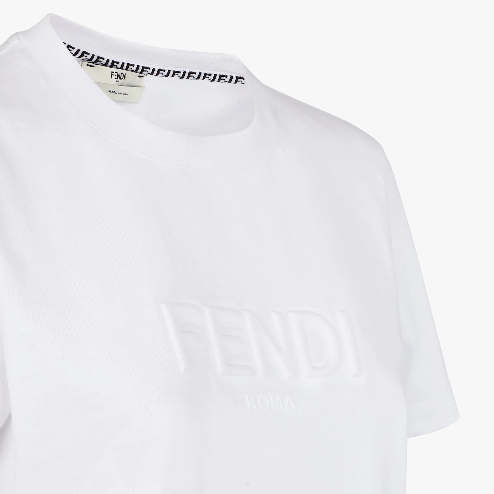 White jersey T-shirt - 3