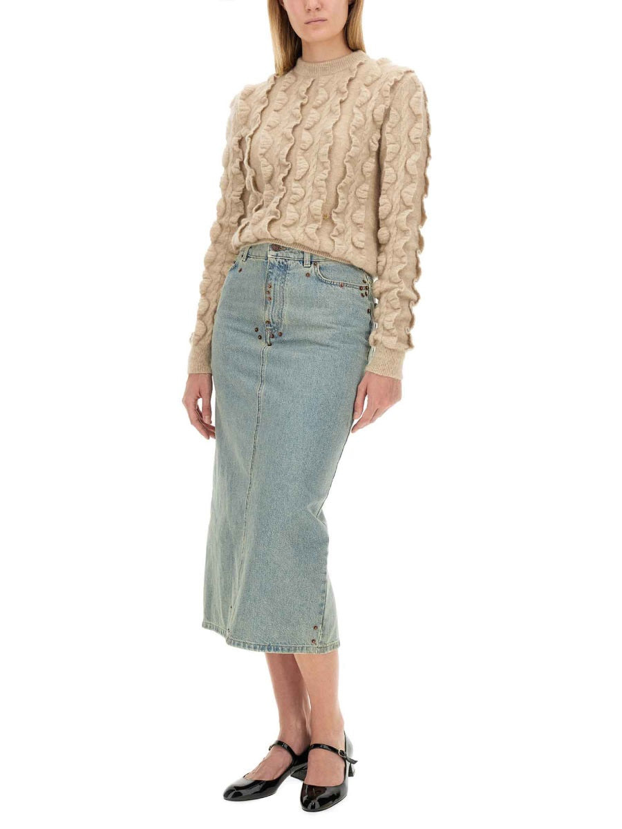 Moschino Women Wool Blend Sweater - 2