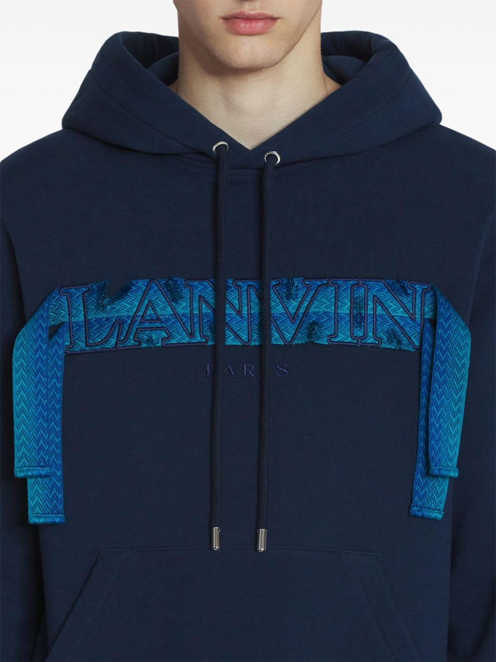 Curb-lace hoodie - 5