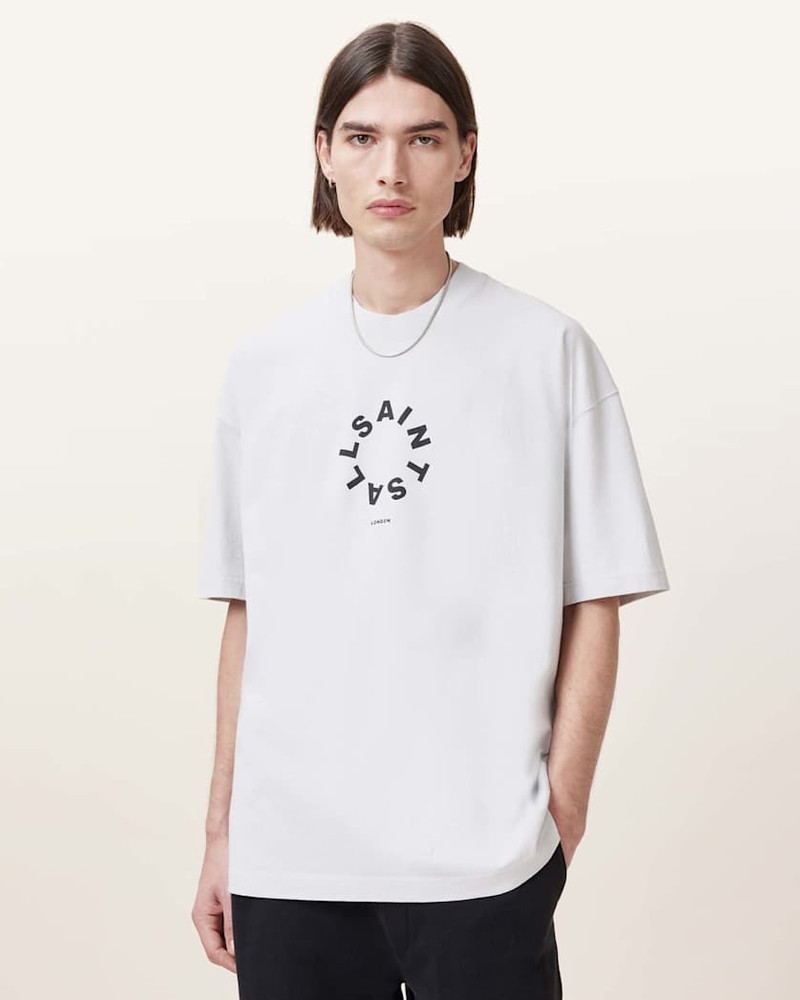 TIERRA OVERSIZED CREW NECK LOGO T-SHIRT 1
