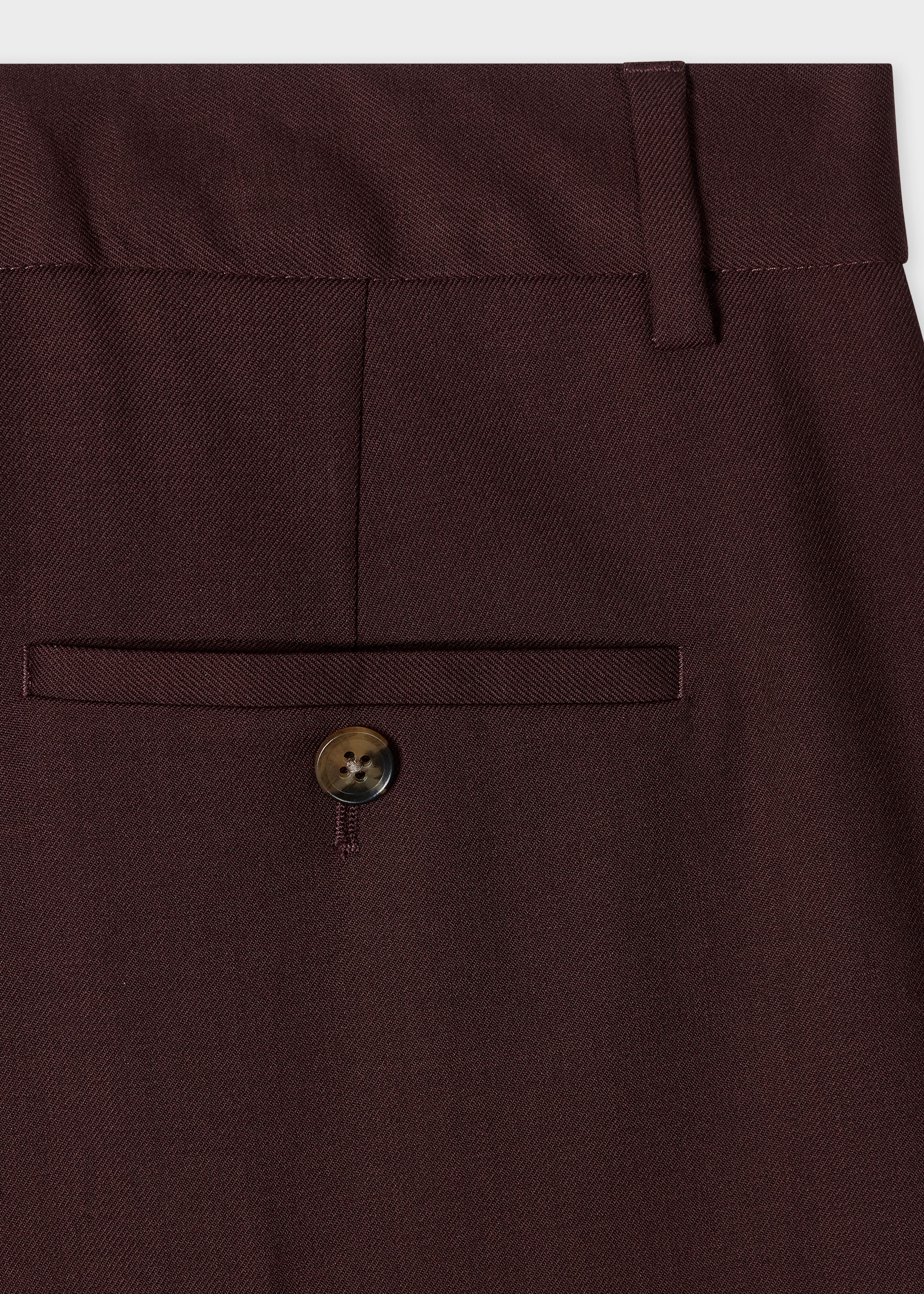 Women's A Suit To Travel In - Burgundy Wool Double Breasted Suit - 6
