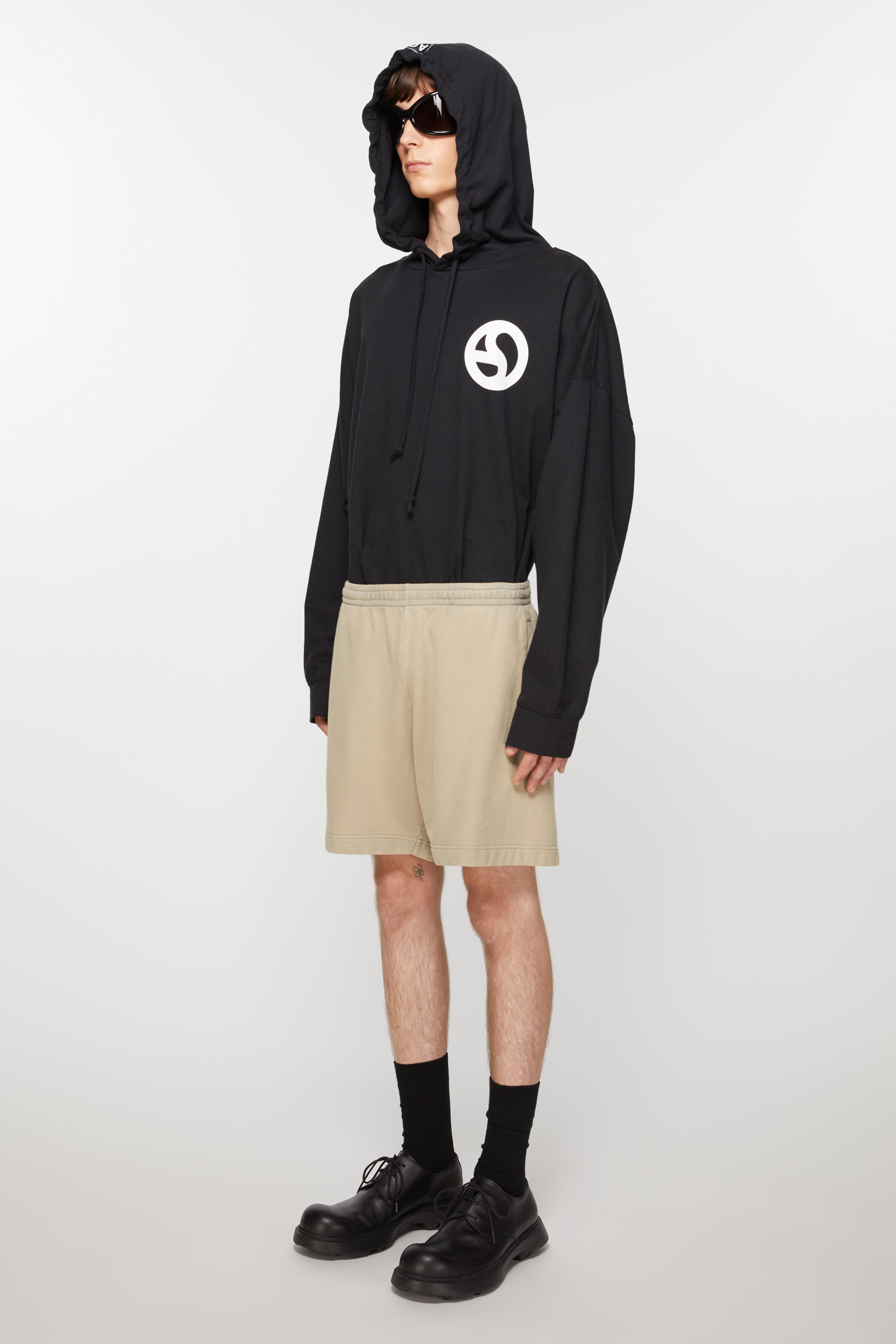 Cotton shorts - Concrete grey - 3
