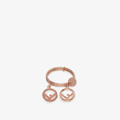 FENDI Pink gold-color ring outlook