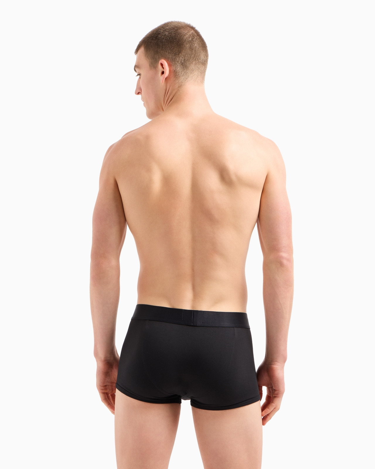 Basic boxer briefs with logo waistband - 3