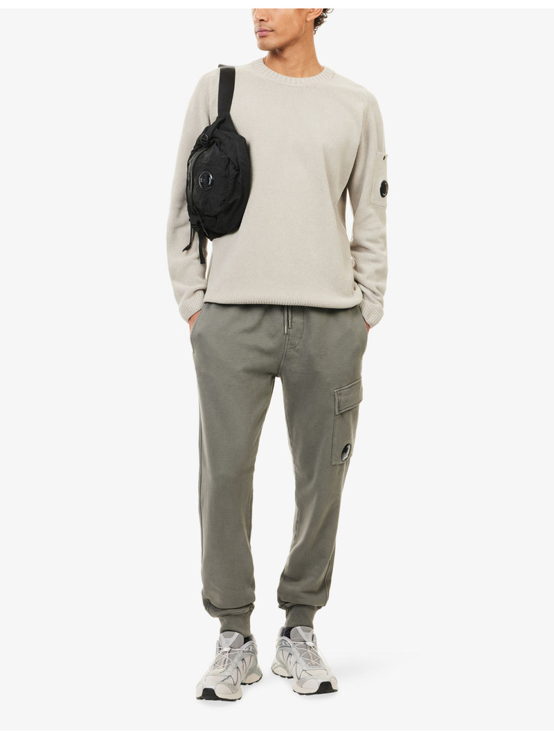 C.P. Company Chenille Crewneck Cotton-Knit Jumper outlook