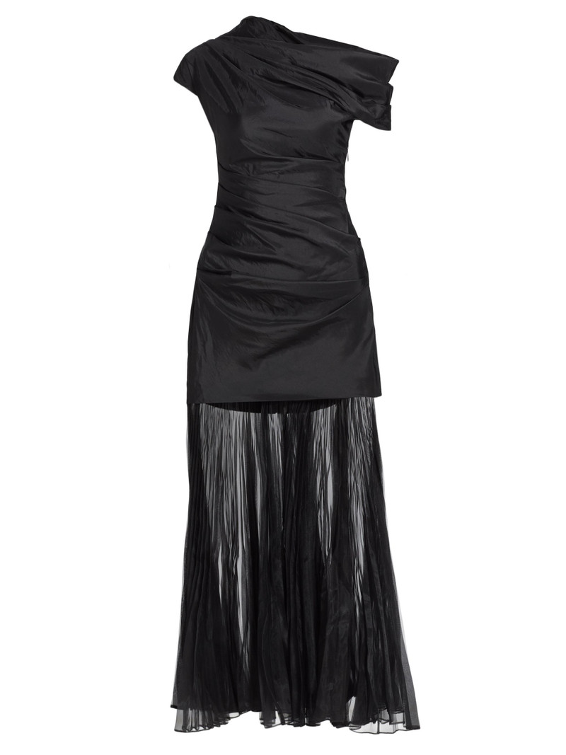 Women's Ammalie Combo Midi-Dress - Black 1