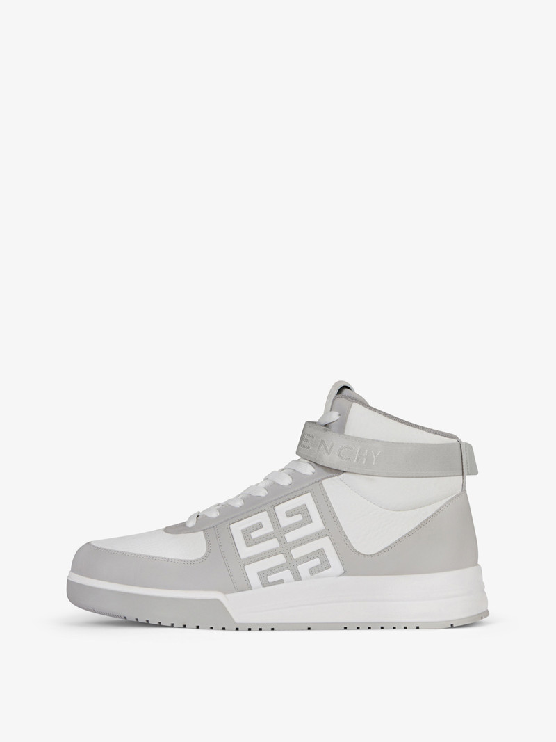 Givenchy G4 HIGH TOP SNEAKERS IN LEATHER outlook