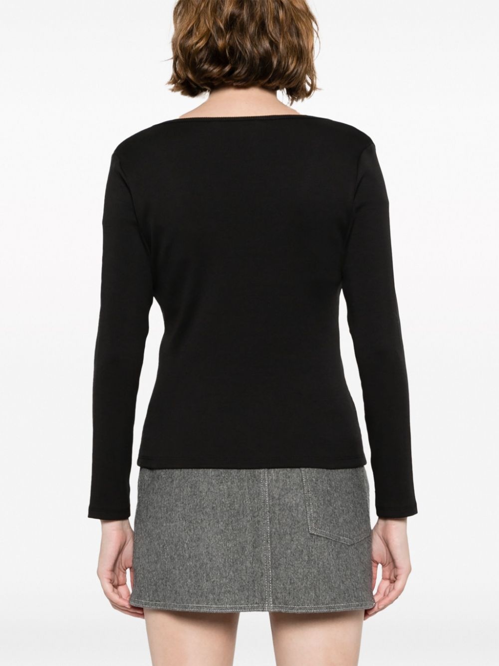 Calabra fine-ribbed T-shirt - 4