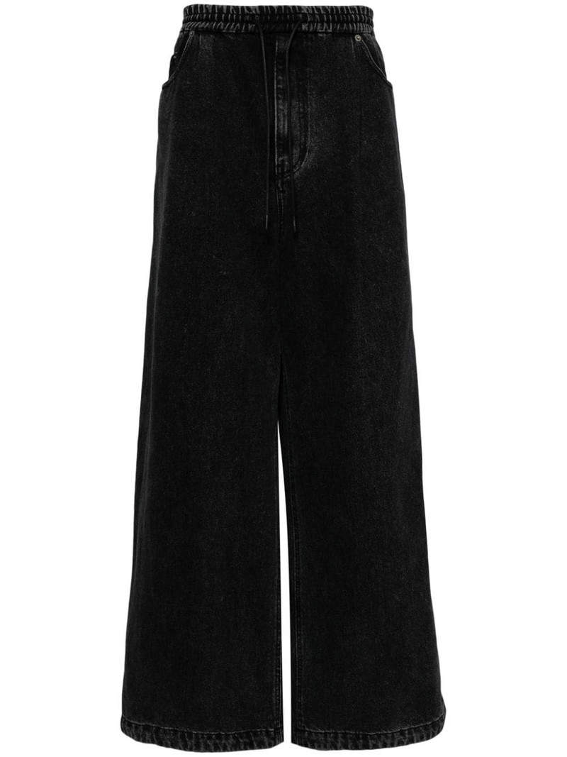 mid-rise wide-leg jeans 1