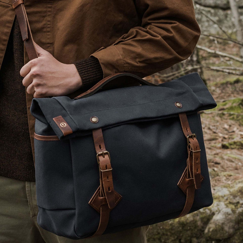 GASTON MUSETTE SATCHEL BAG - KHAKI BM 8