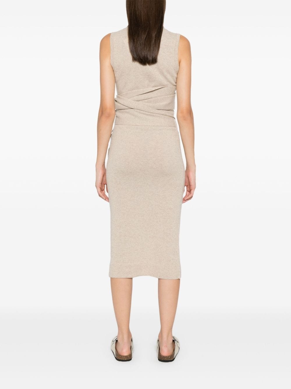 knitted midi dress - 4
