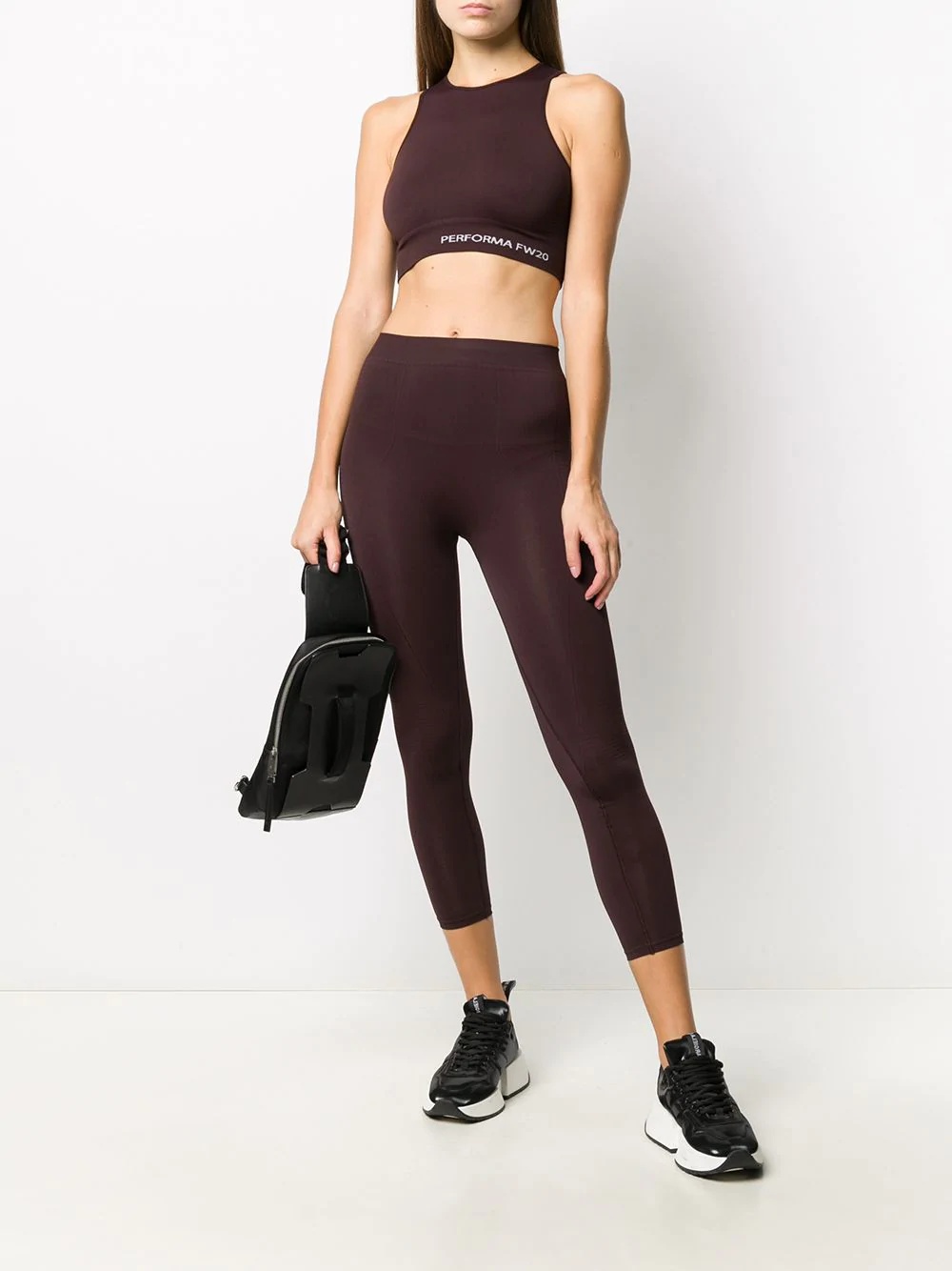 casual cropped leggings - 2