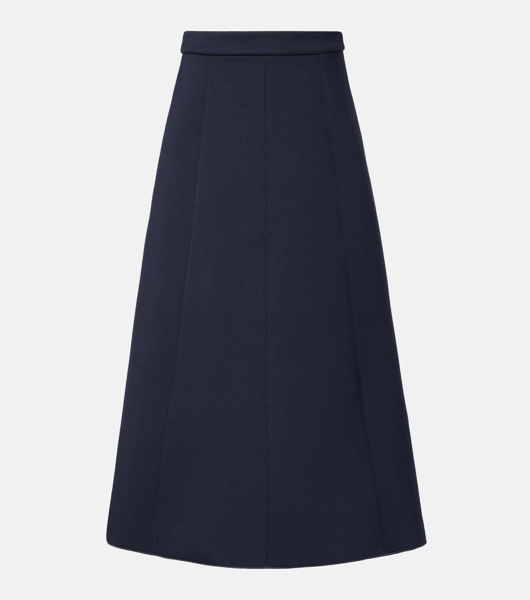 Brunate paneled midi skirt - 1