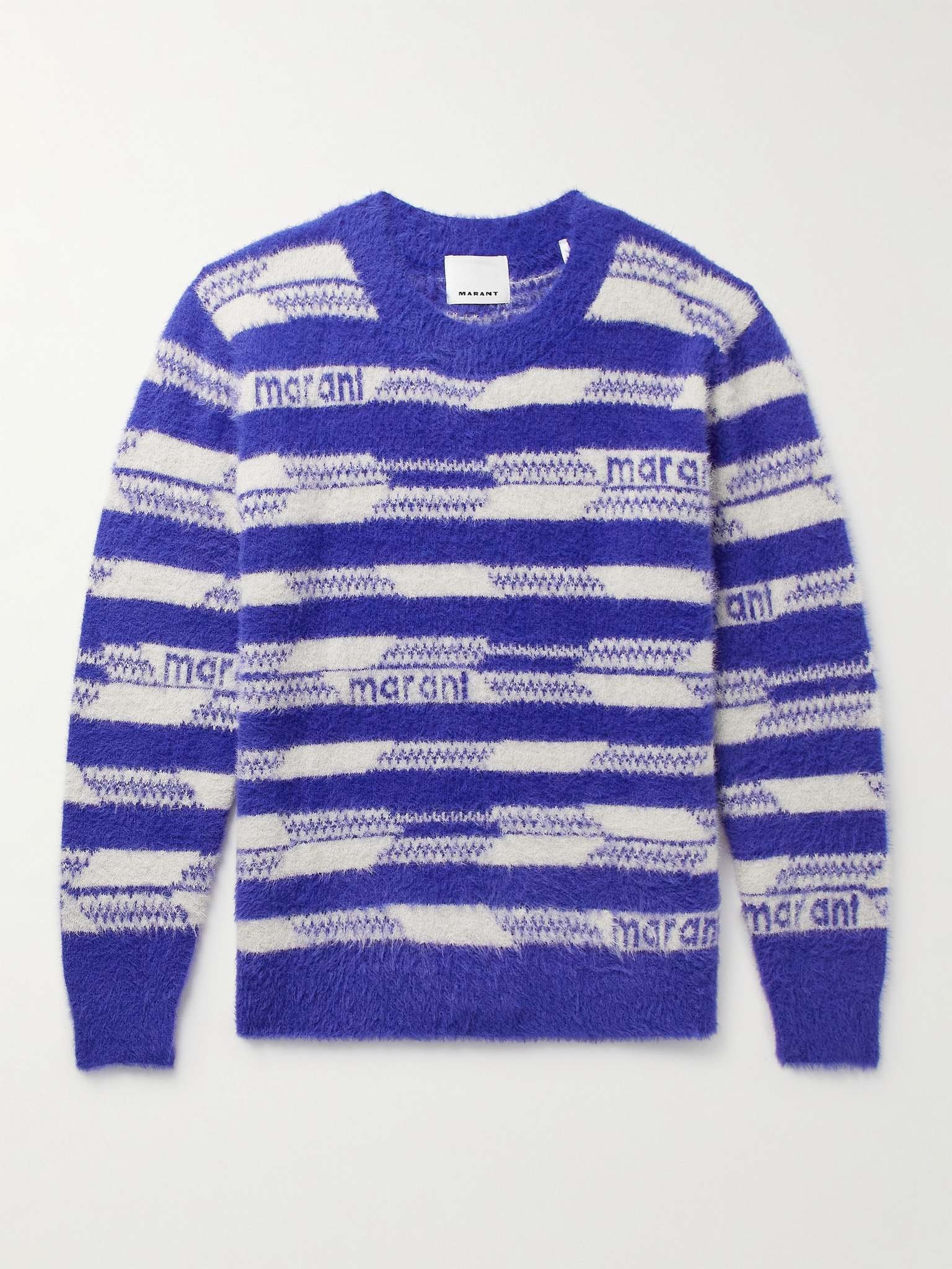 Logo-Jacquard Knitted Sweater - 1