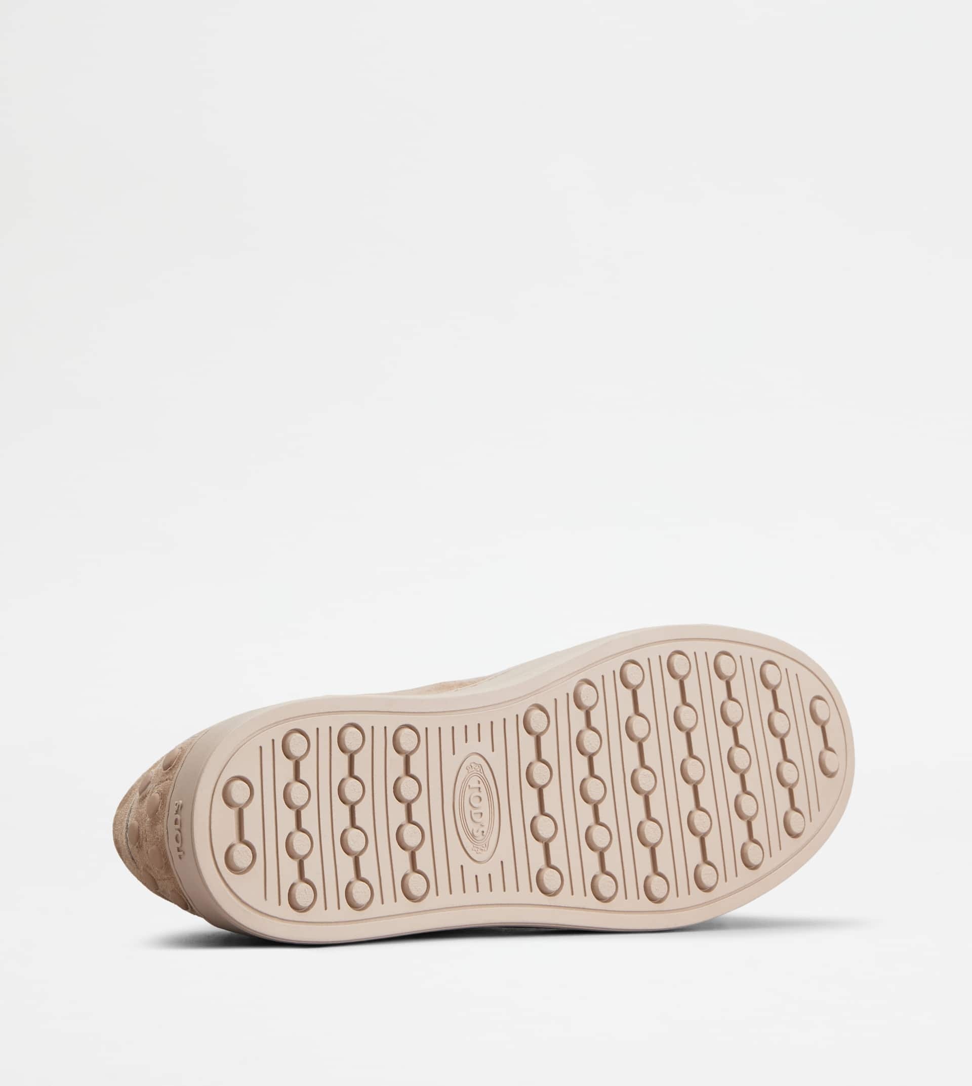 SNEAKERS IN SUEDE - PINK - 4