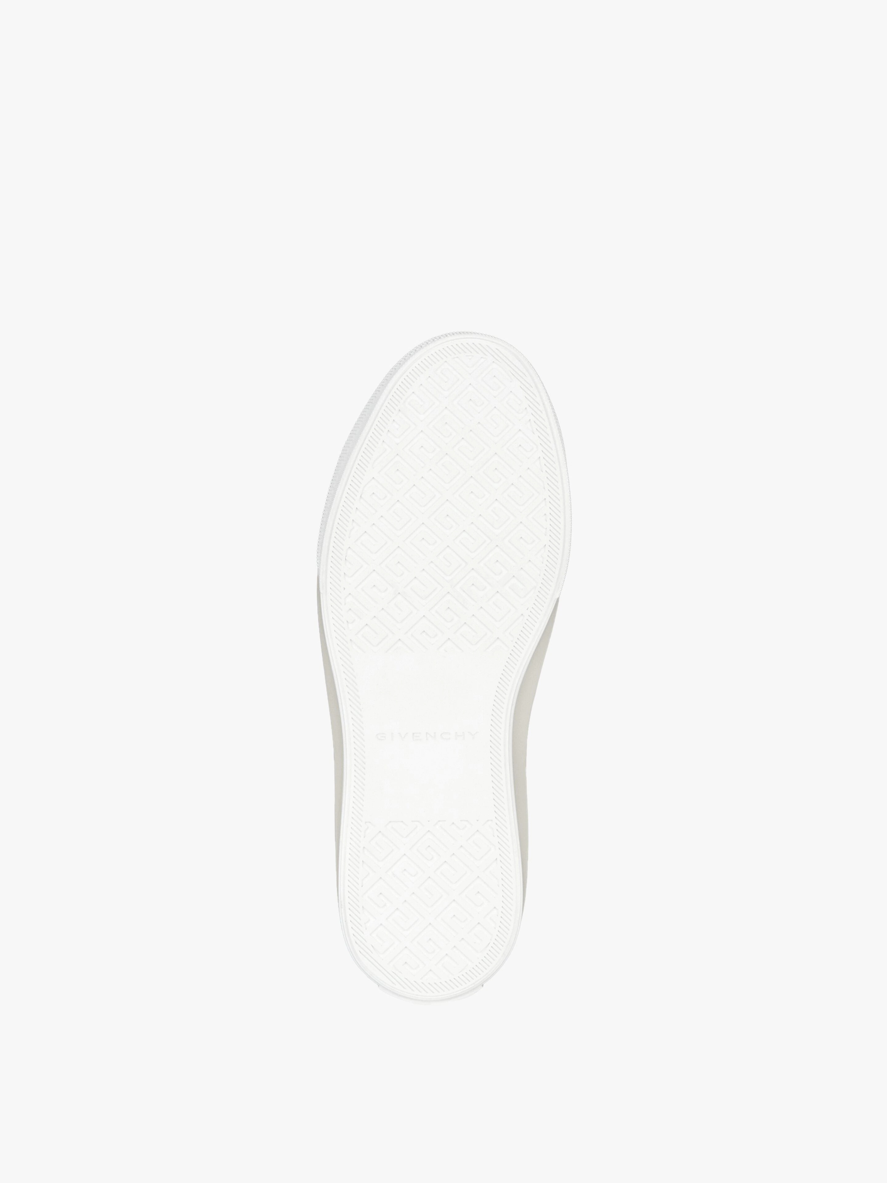 CITY SNEAKERS IN 4G EMBROIDERED CANVAS - 5