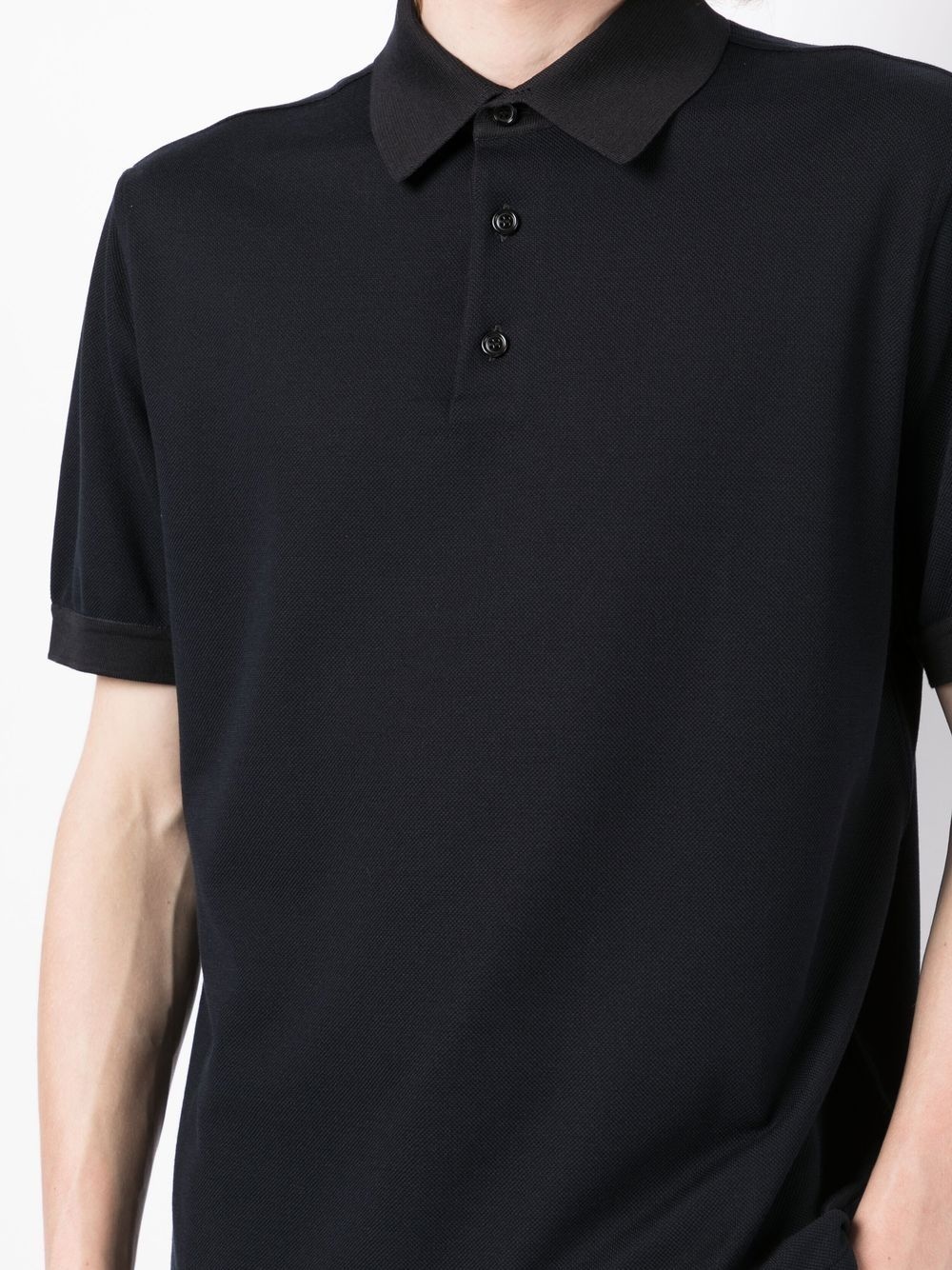 short-sleeved polo shirt - 5