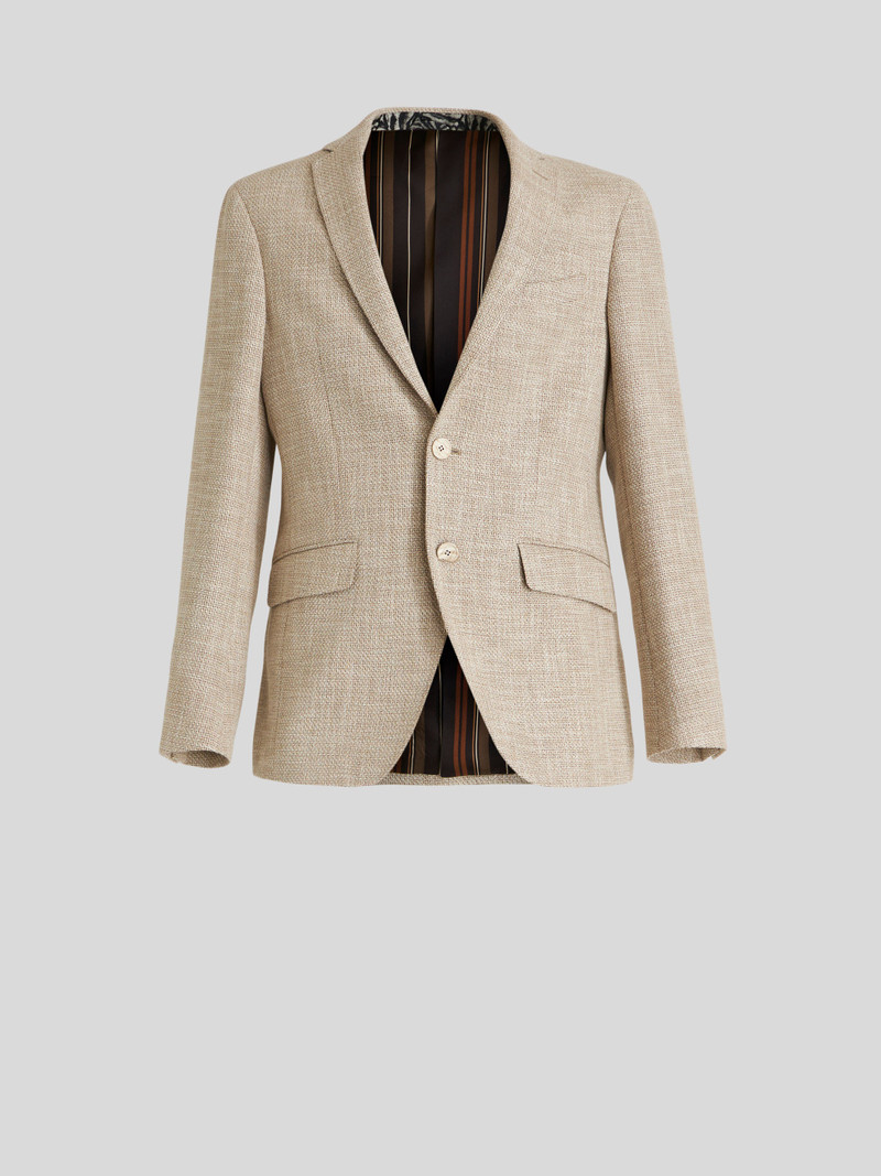 TAILORED PIQUET JACKET - 1