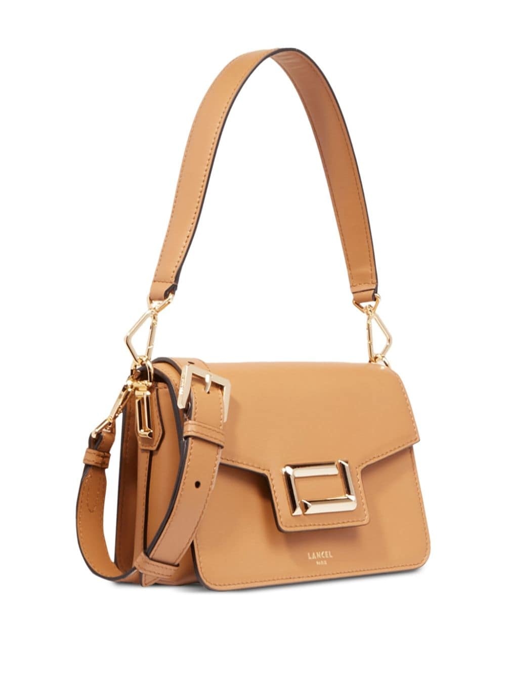 leather small flap bag - 3