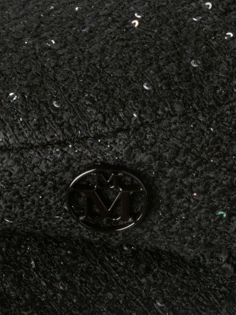 MAISON MICHEL sequined beret outlook