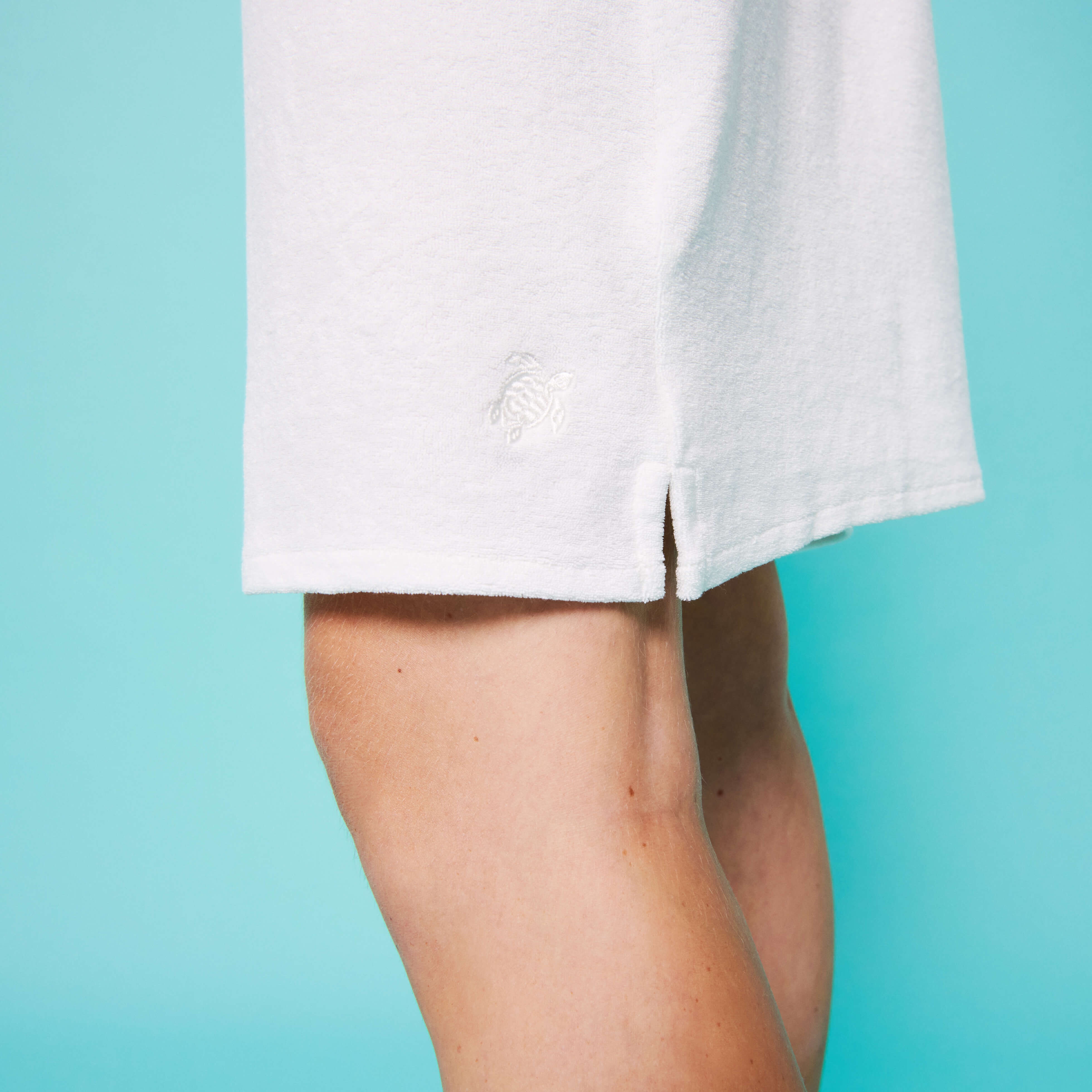 Women Terry Polo Dress Solid - 7