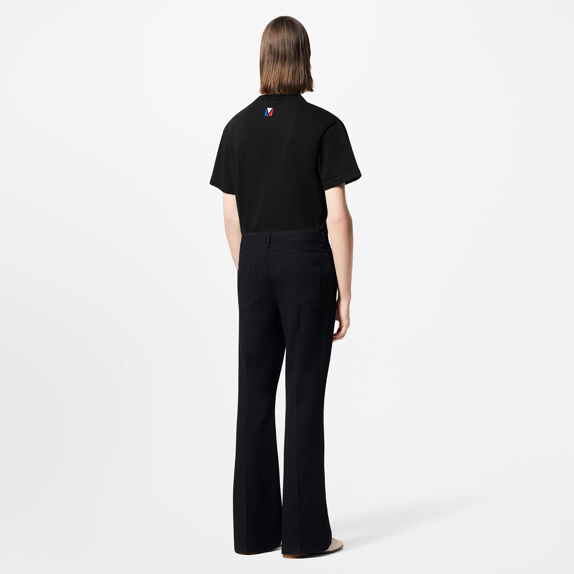 Embellished Short-Sleeved Cotton Crewneck - 3