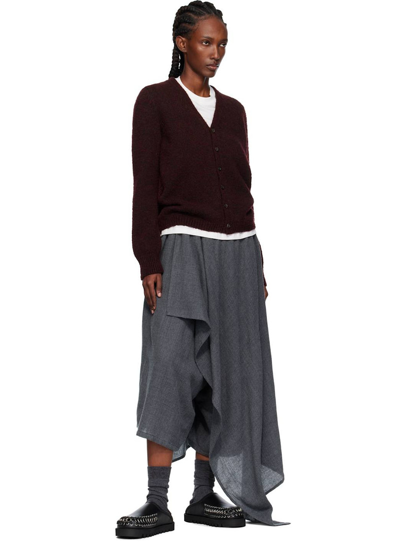 TOGA PULLA Black Hoop Detail Slip-on Loafers outlook