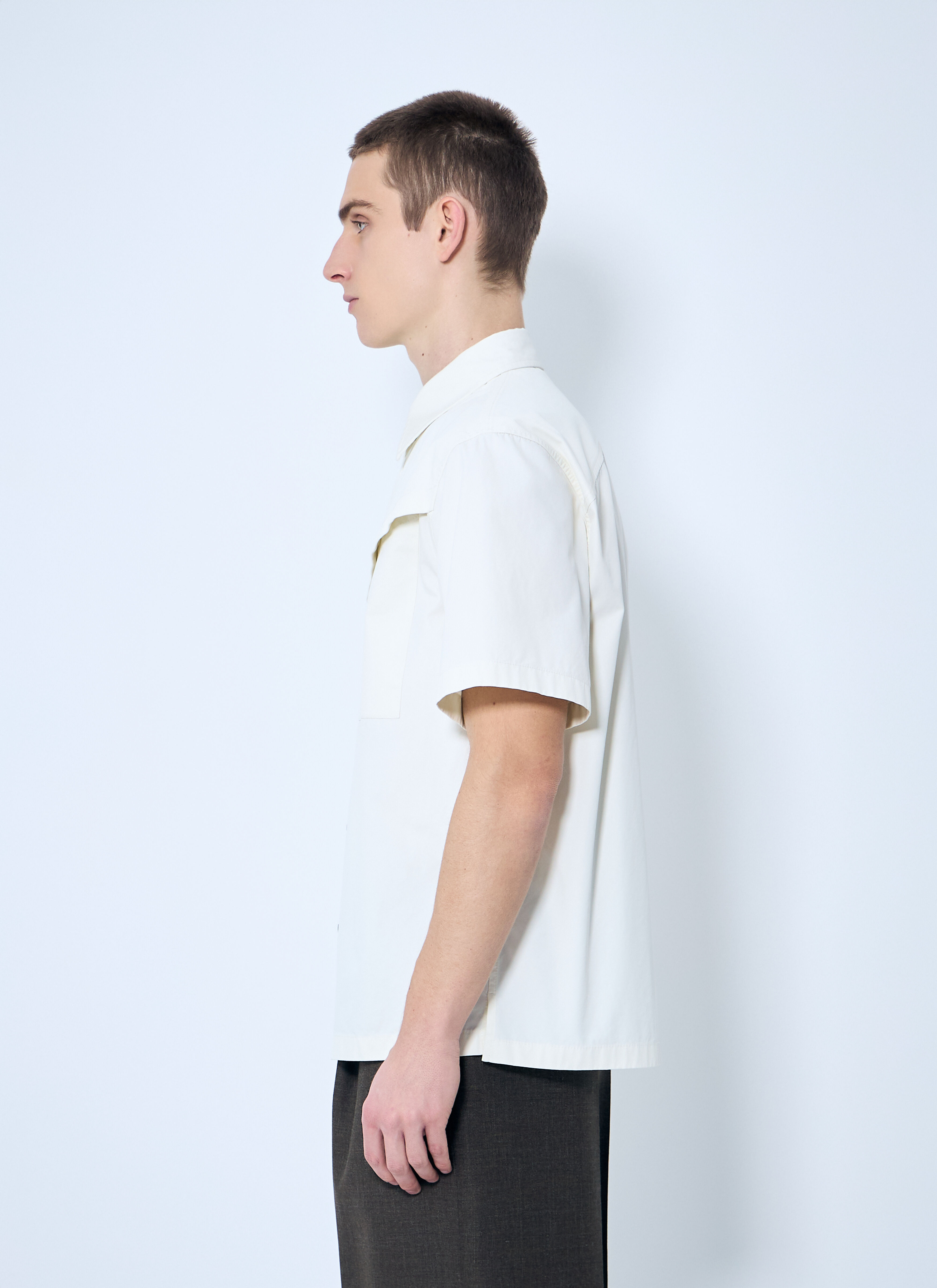 Light-Cotton Twill Shirt - 4