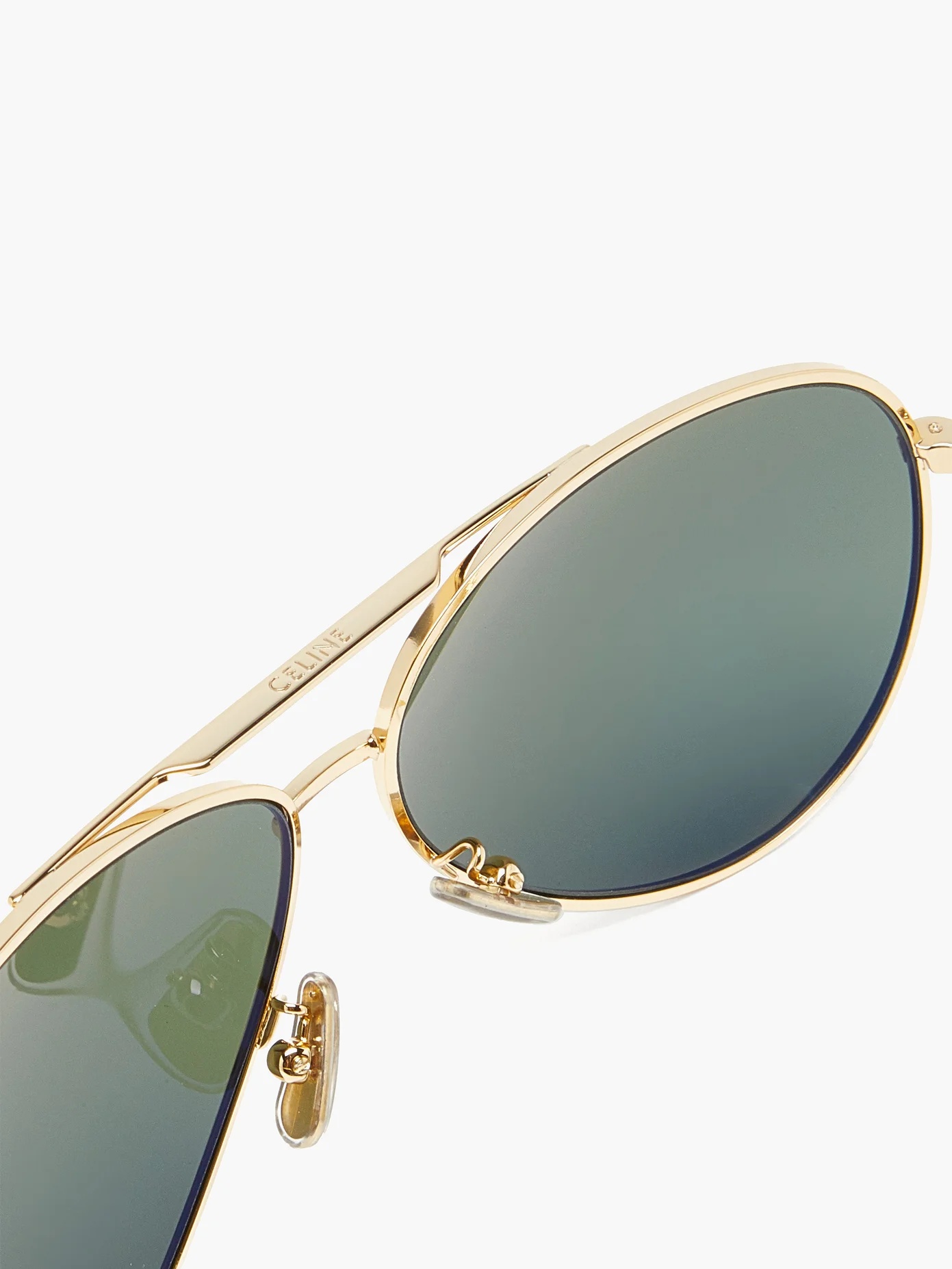 Aviator acetate sunglasses - 4