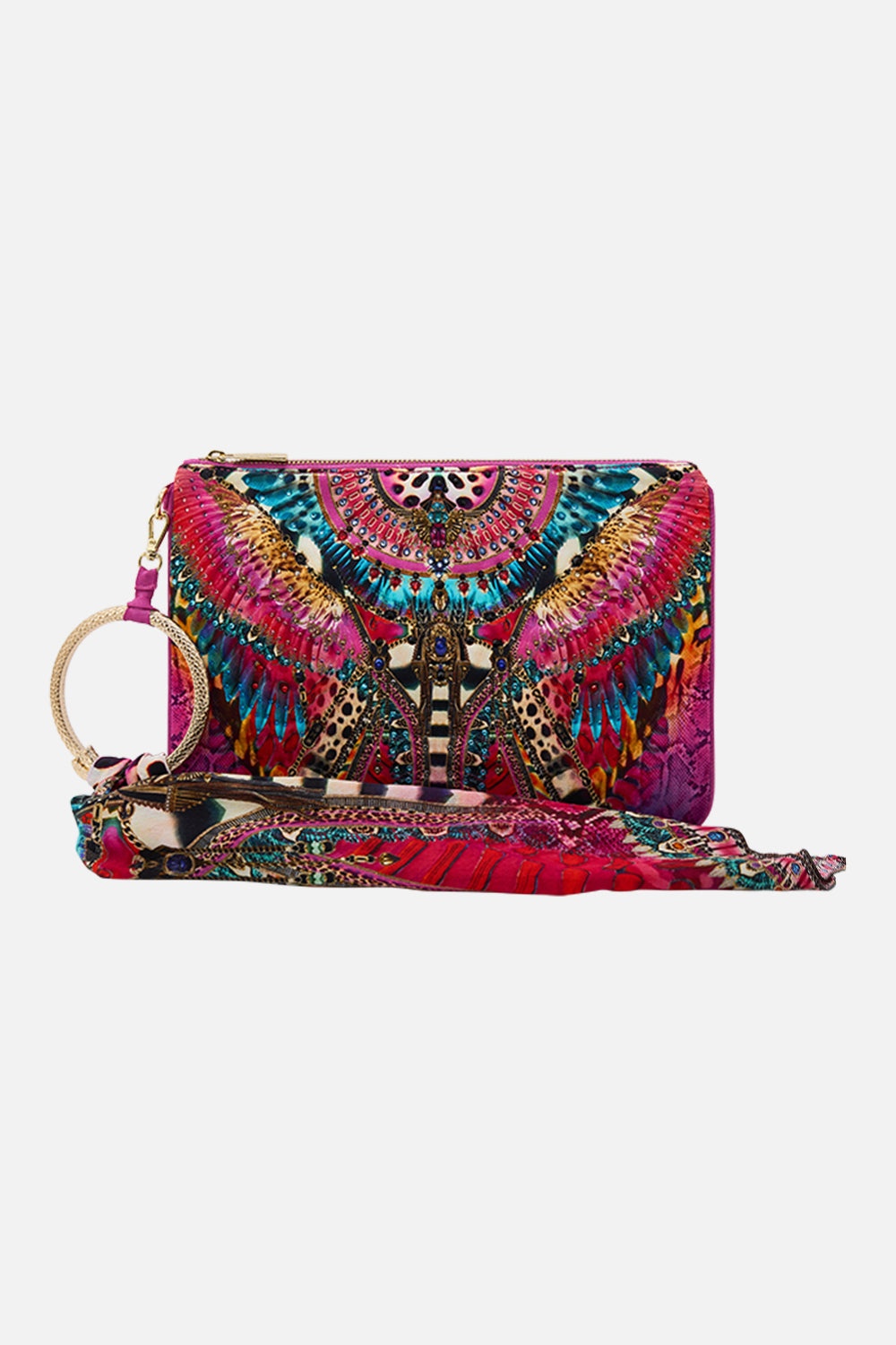 RING SCARF CLUTCH - 1