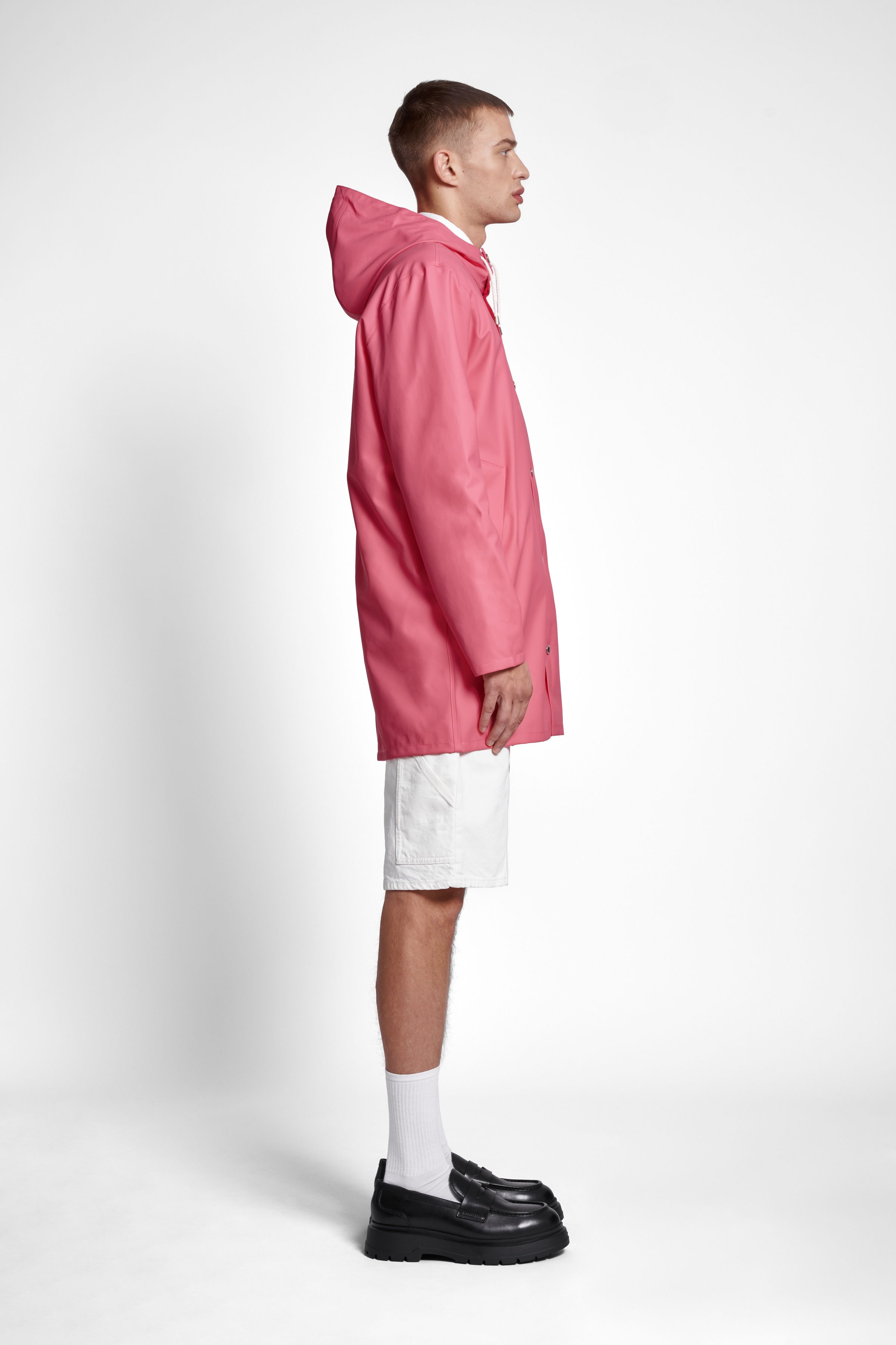 Stockholm Lightweight Raincoat Bubblegum - 3