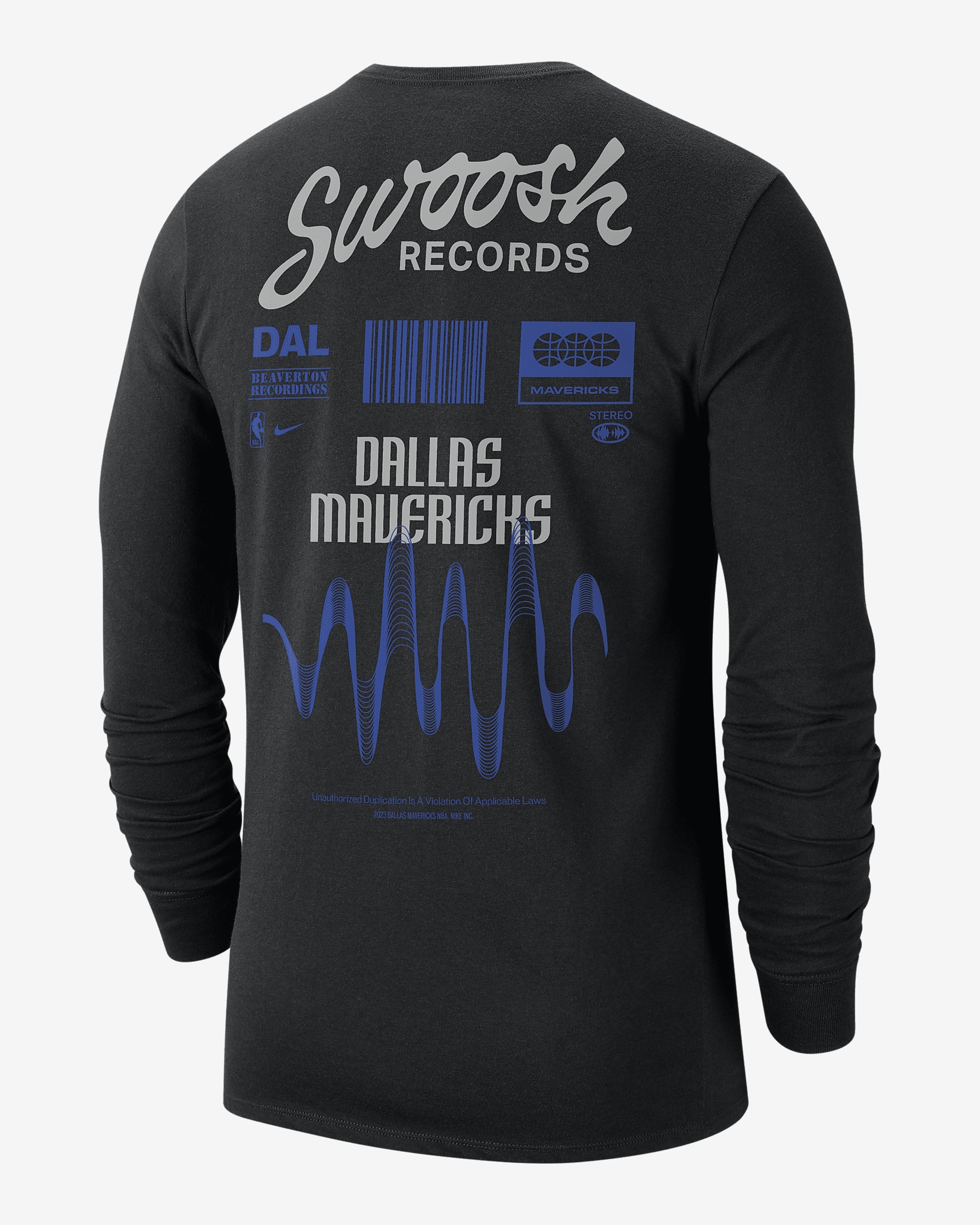 Dallas Mavericks Essential Nike Men's NBA Long-Sleeve T-Shirt - 2