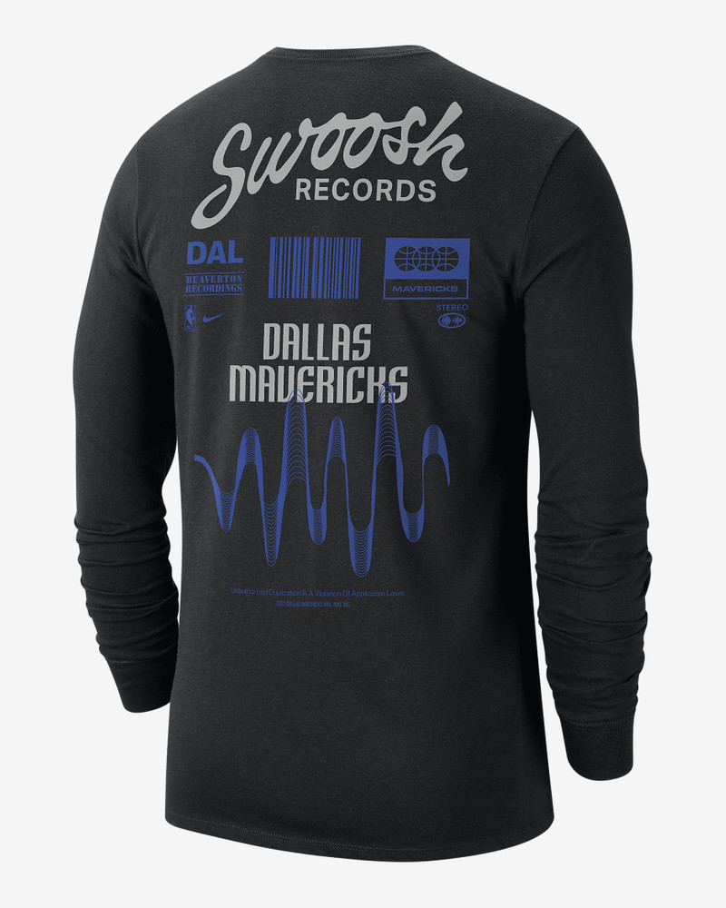 Nike Dallas Mavericks Essential Nike Men's NBA Long-Sleeve T-Shirt outlook
