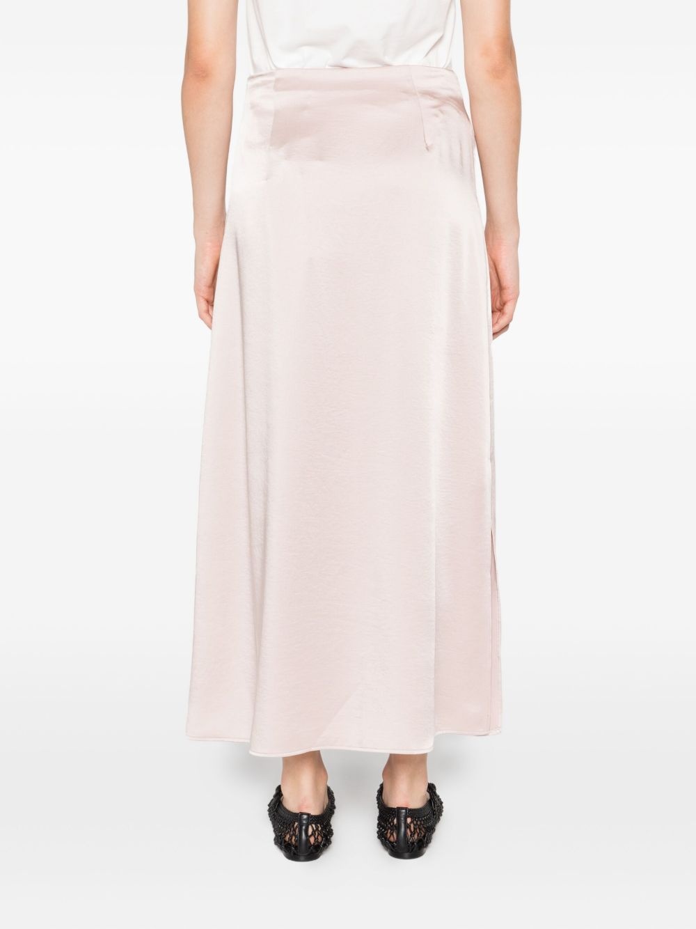 satin-finish skirt - 4