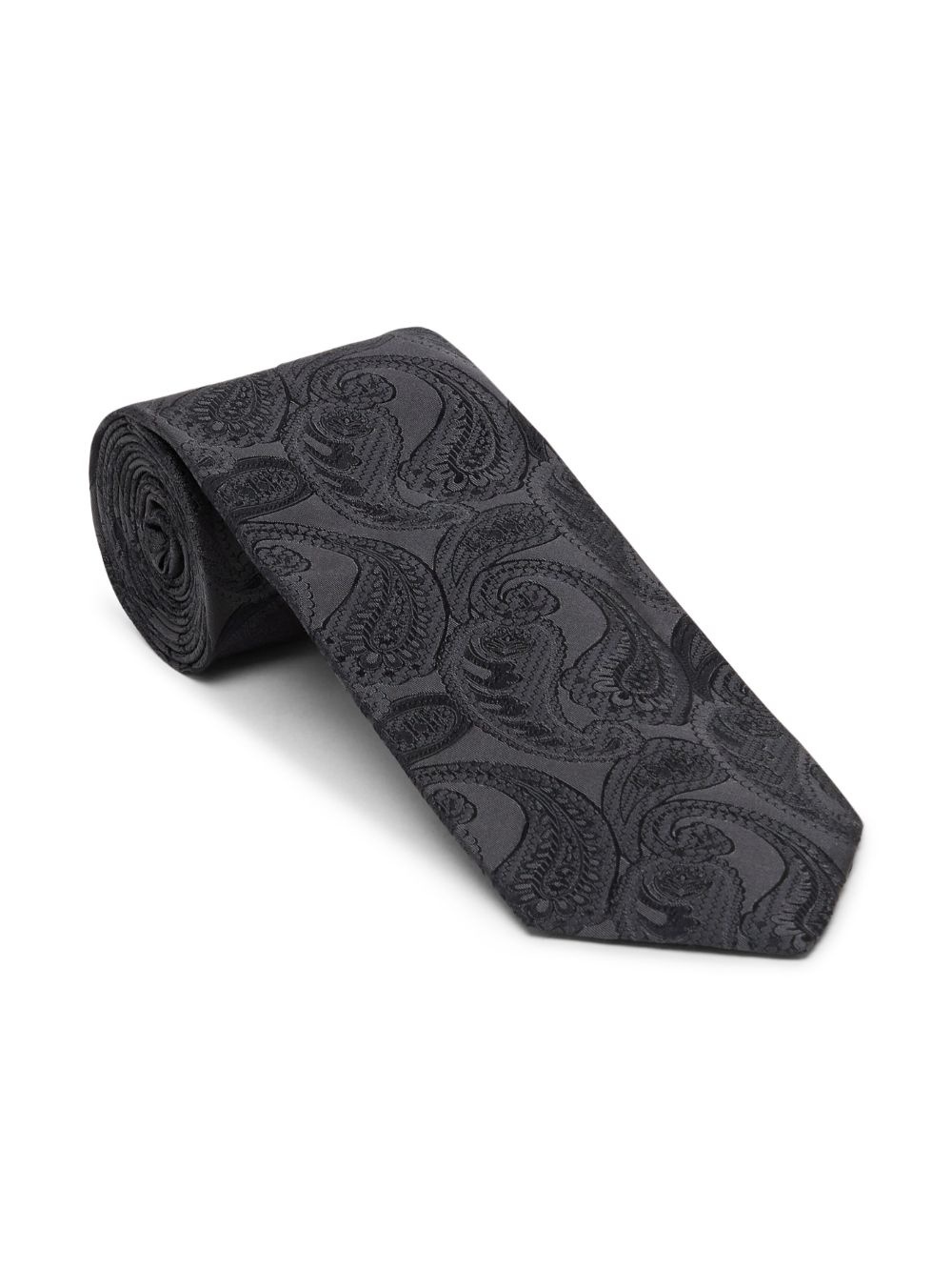 jacquard silk tie - 2