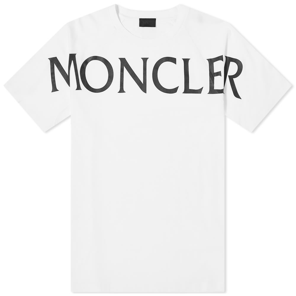 Moncler Macro Text Logo Tee - 1