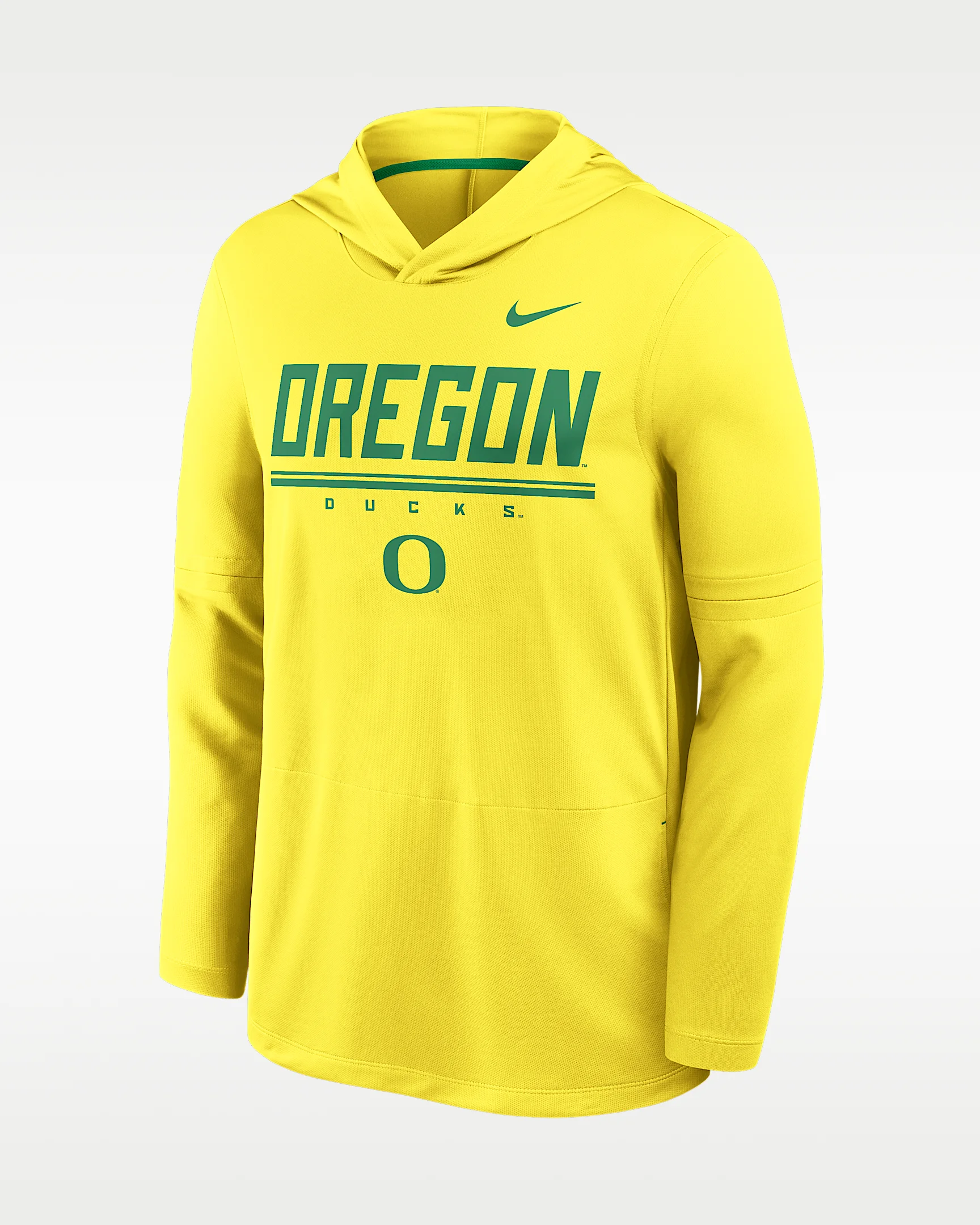 Oregon Sideline Men's Nike Dri-FIT College Long-Sleeve Hooded Top - 1