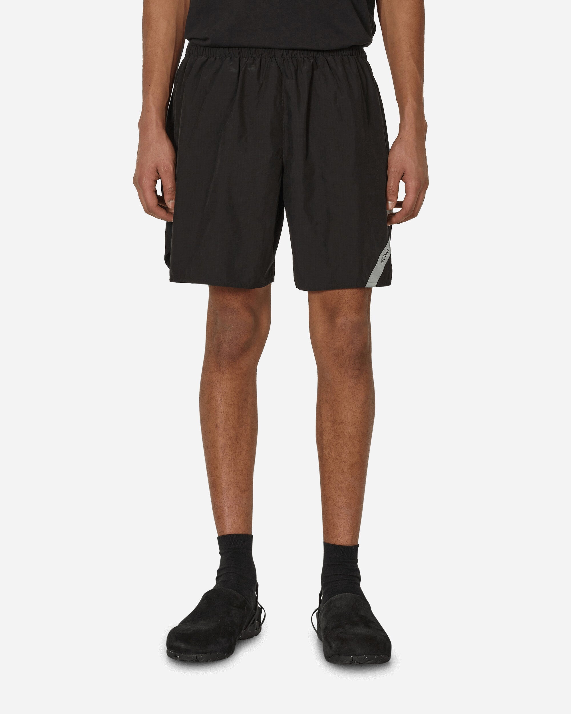 Logo Swim Shorts Black - 1